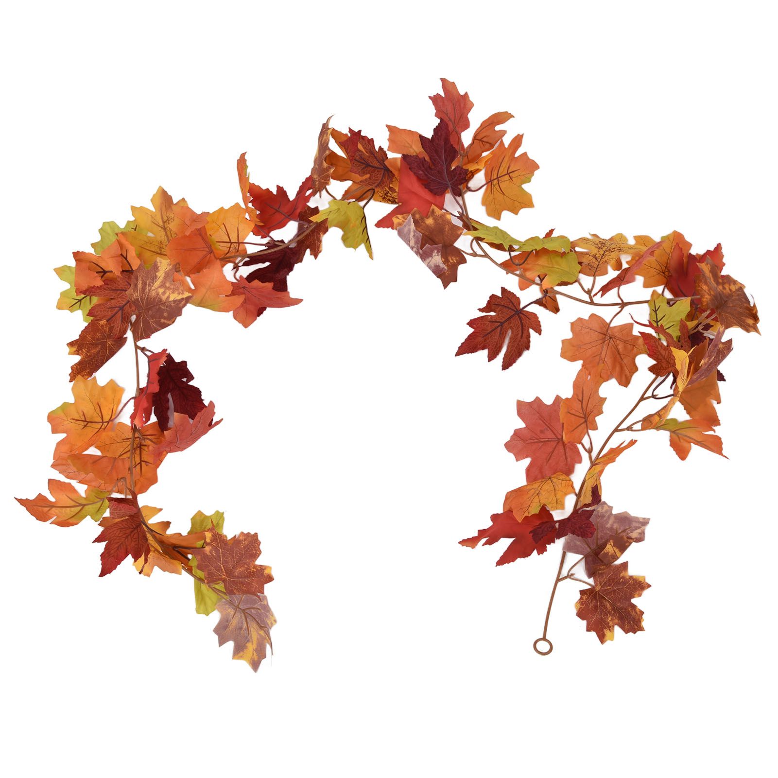 Decorative Artificial Maple Garland Fall Leaf Garland Decoration Thanksgiving view 7