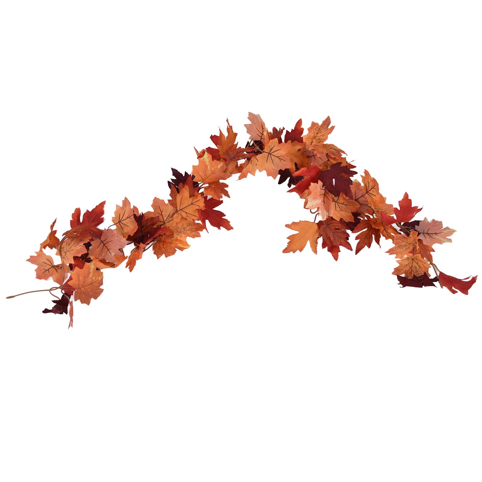 Decorative Artificial Maple Garland Fall Leaf Garland Decoration Thanksgiving view 4