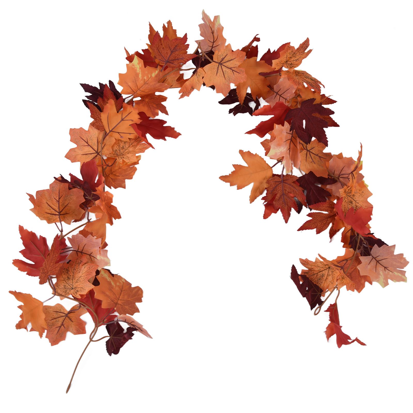 Decorative Artificial Maple Garland Fall Leaf Garland Decoration Thanksgiving view 5