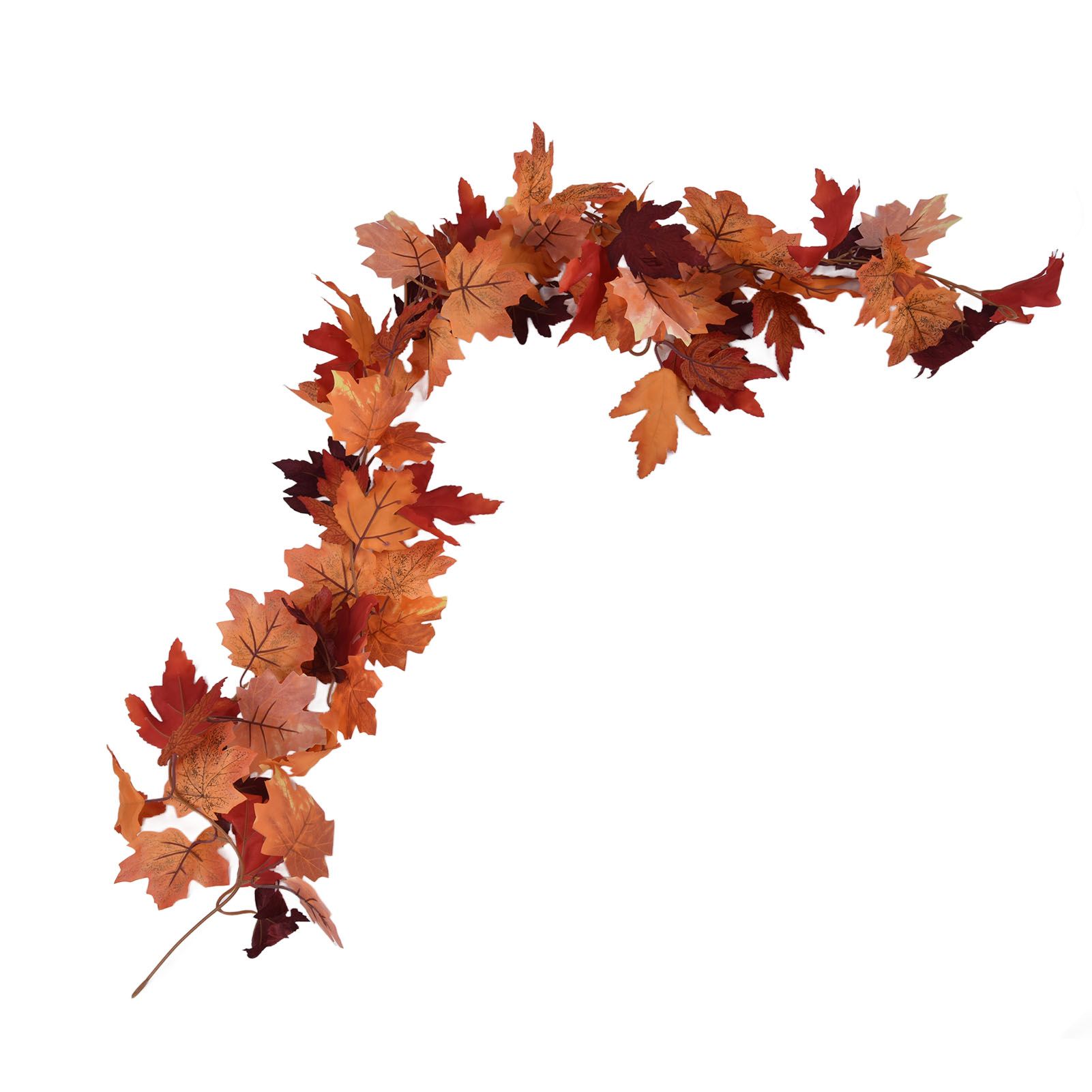 Decorative Artificial Maple Garland Fall Leaf Garland Decoration Thanksgiving view 6