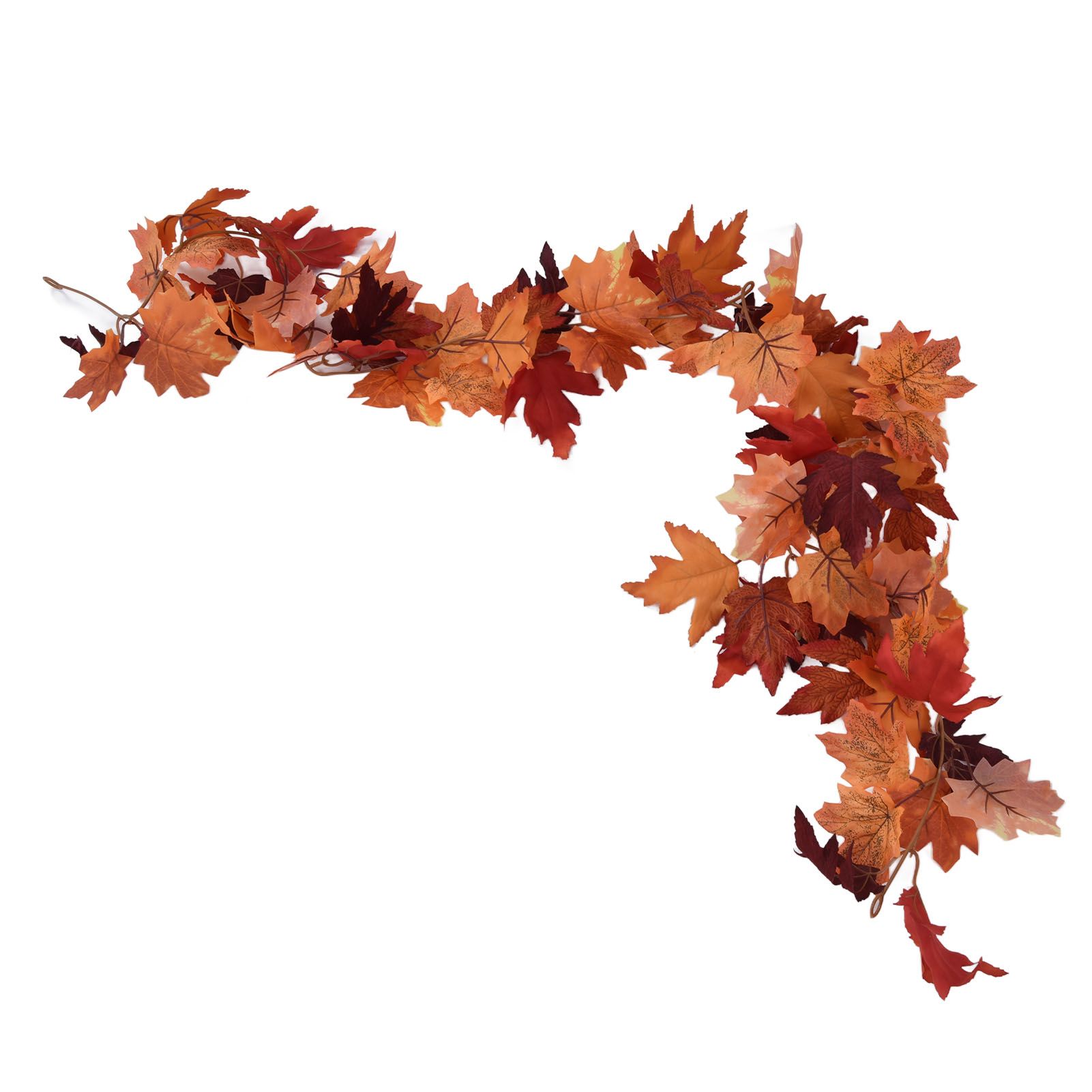 Decorative Artificial Maple Garland Fall Leaf Garland Decoration Thanksgiving view 7