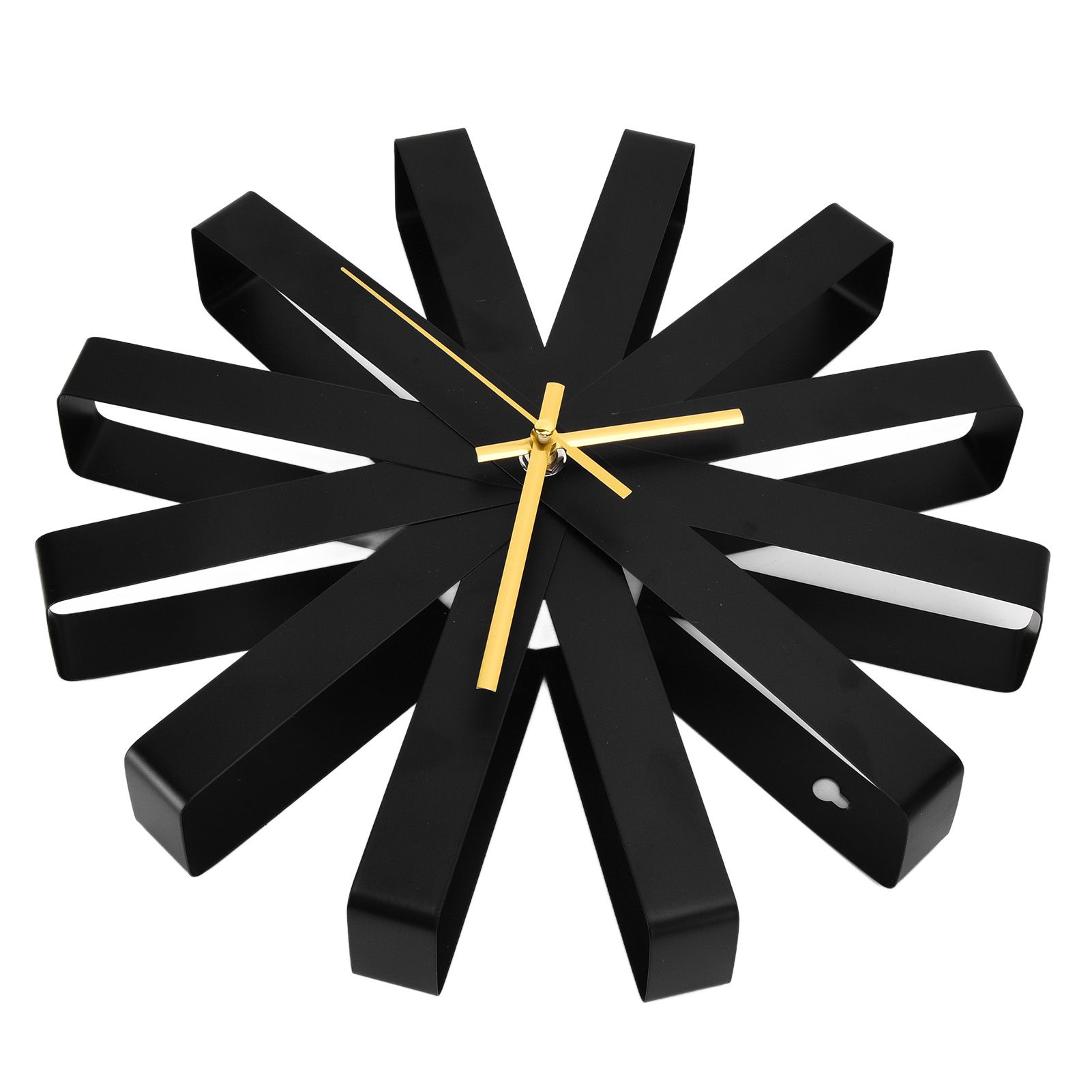 Living Room Clock Stainless Steel Silent Movement Creativity Wall Clock Modern view 2