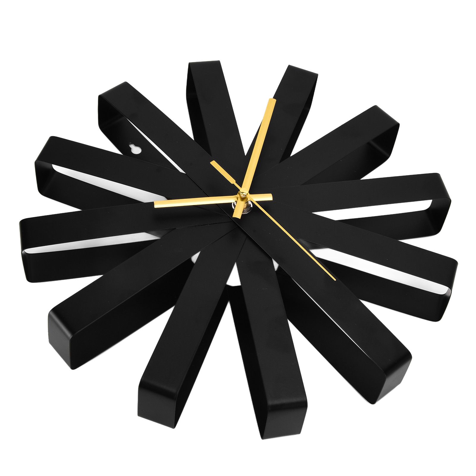 Living Room Clock Stainless Steel Silent Movement Creativity Wall Clock Modern view 3