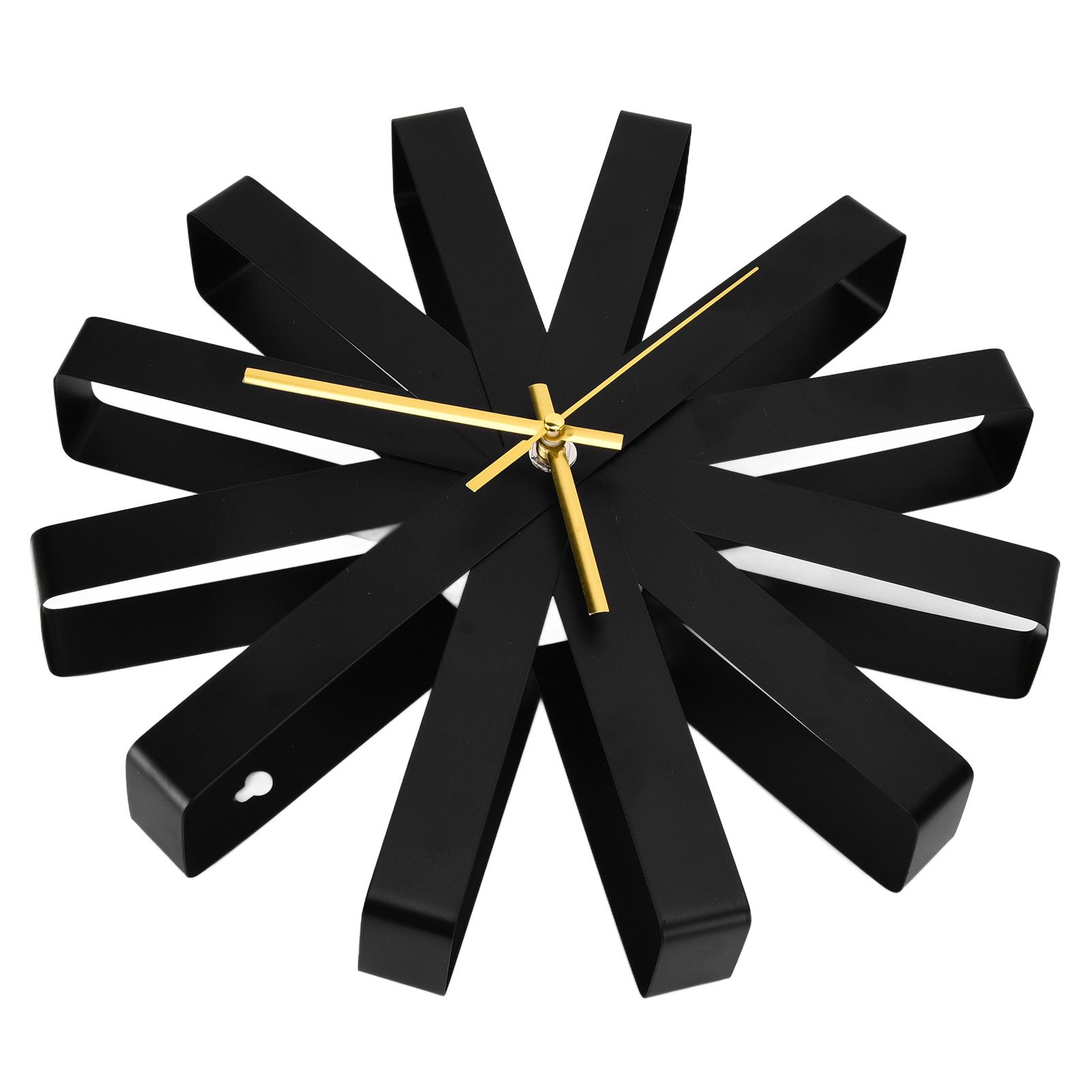 Living Room Clock Stainless Steel Silent Movement Creativity Wall Clock Modern view 4