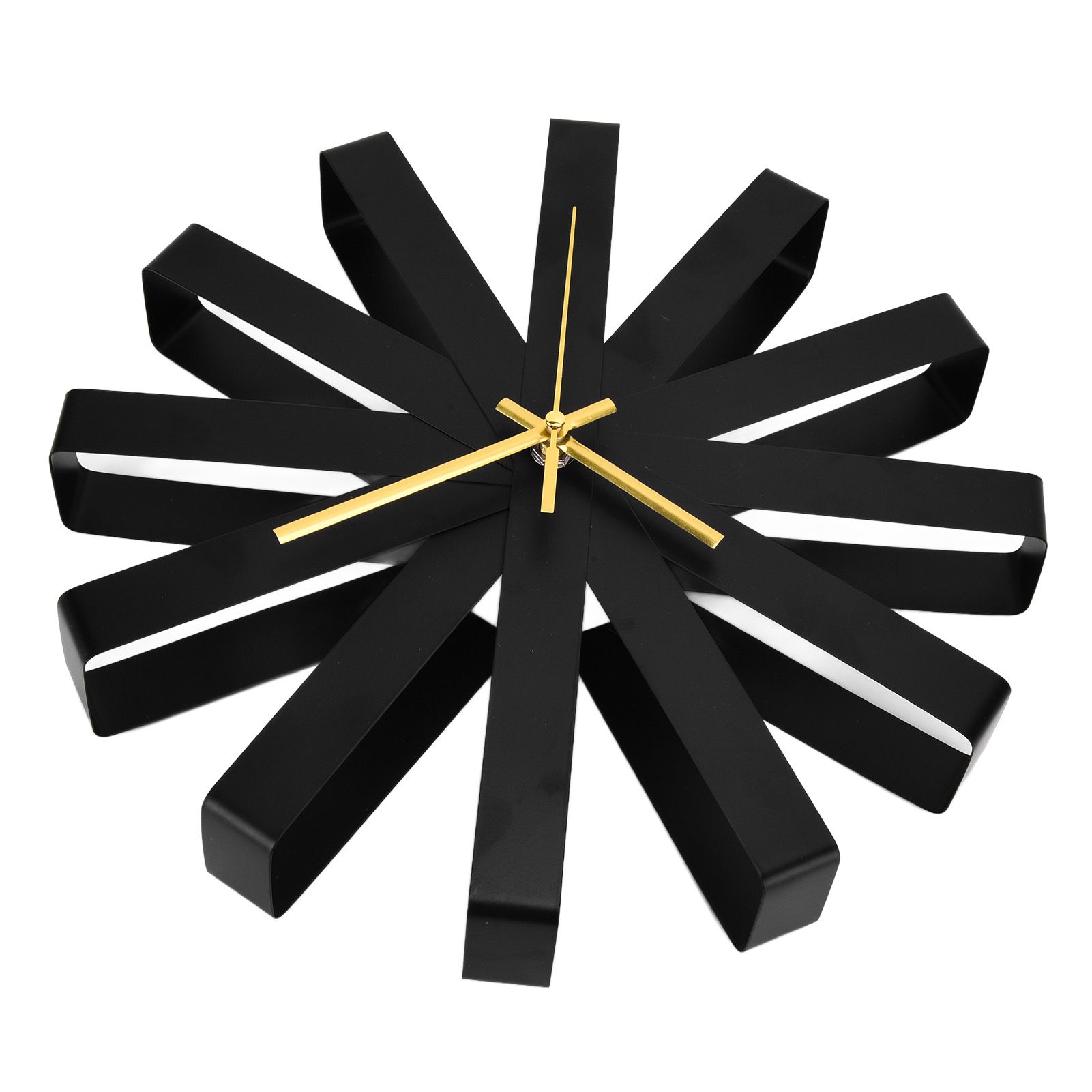Living Room Clock Stainless Steel Silent Movement Creativity Wall Clock Modern view 6