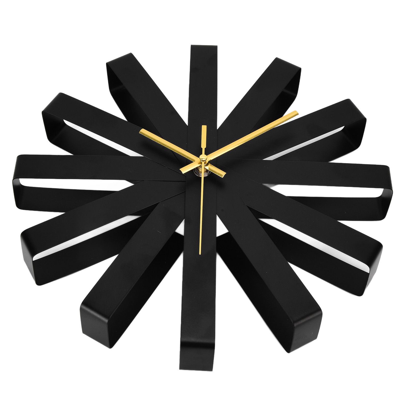 Living Room Clock Stainless Steel Silent Movement Creativity Wall Clock Modern view 7