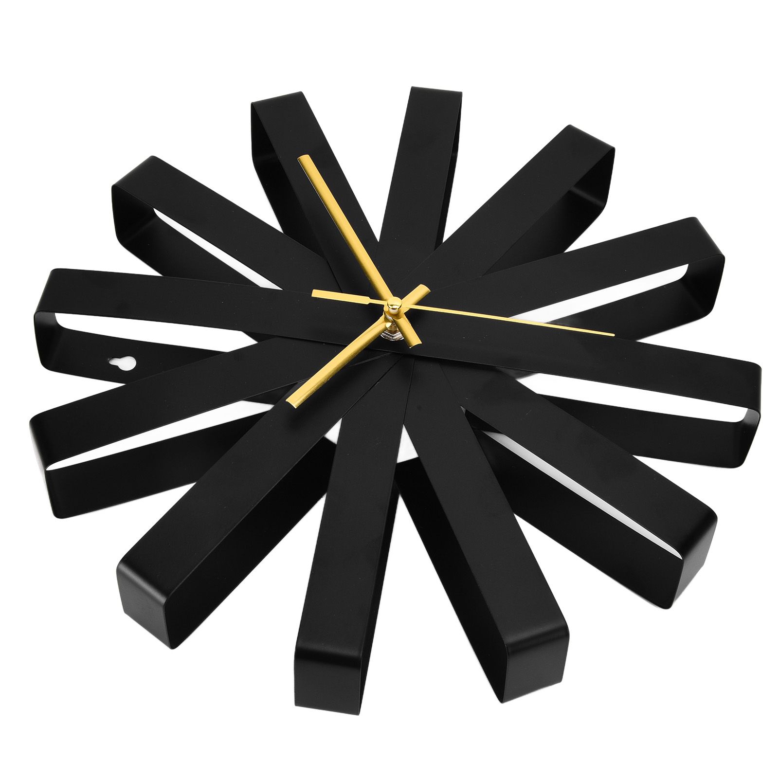 Living Room Clock Stainless Steel Silent Movement Creativity Wall Clock Modern view 8