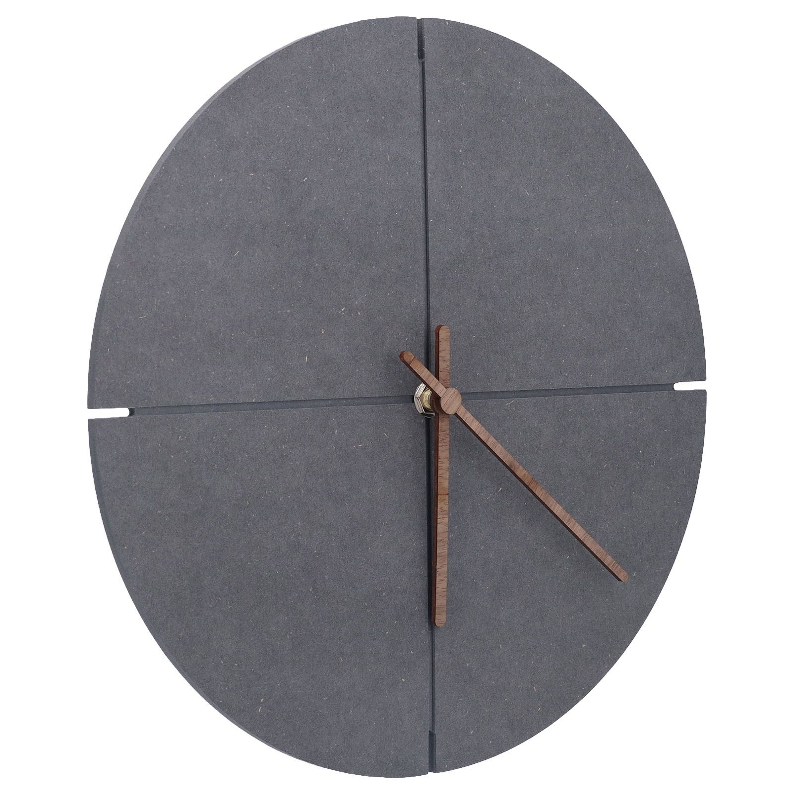 Nordic Style Simple Wooden Wall Clock Quartz Movement Wall Clock for Office view 6