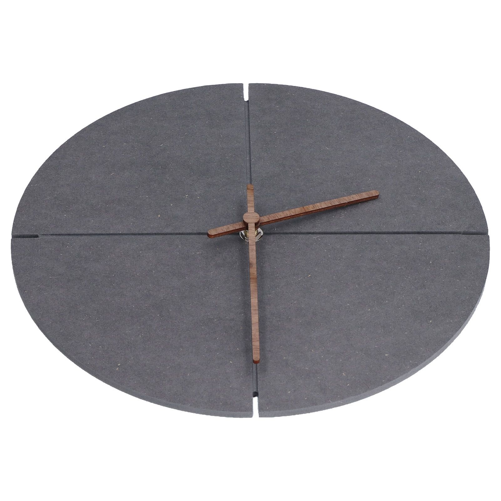 Nordic Style Simple Wooden Wall Clock Quartz Movement Wall Clock for Office view 8