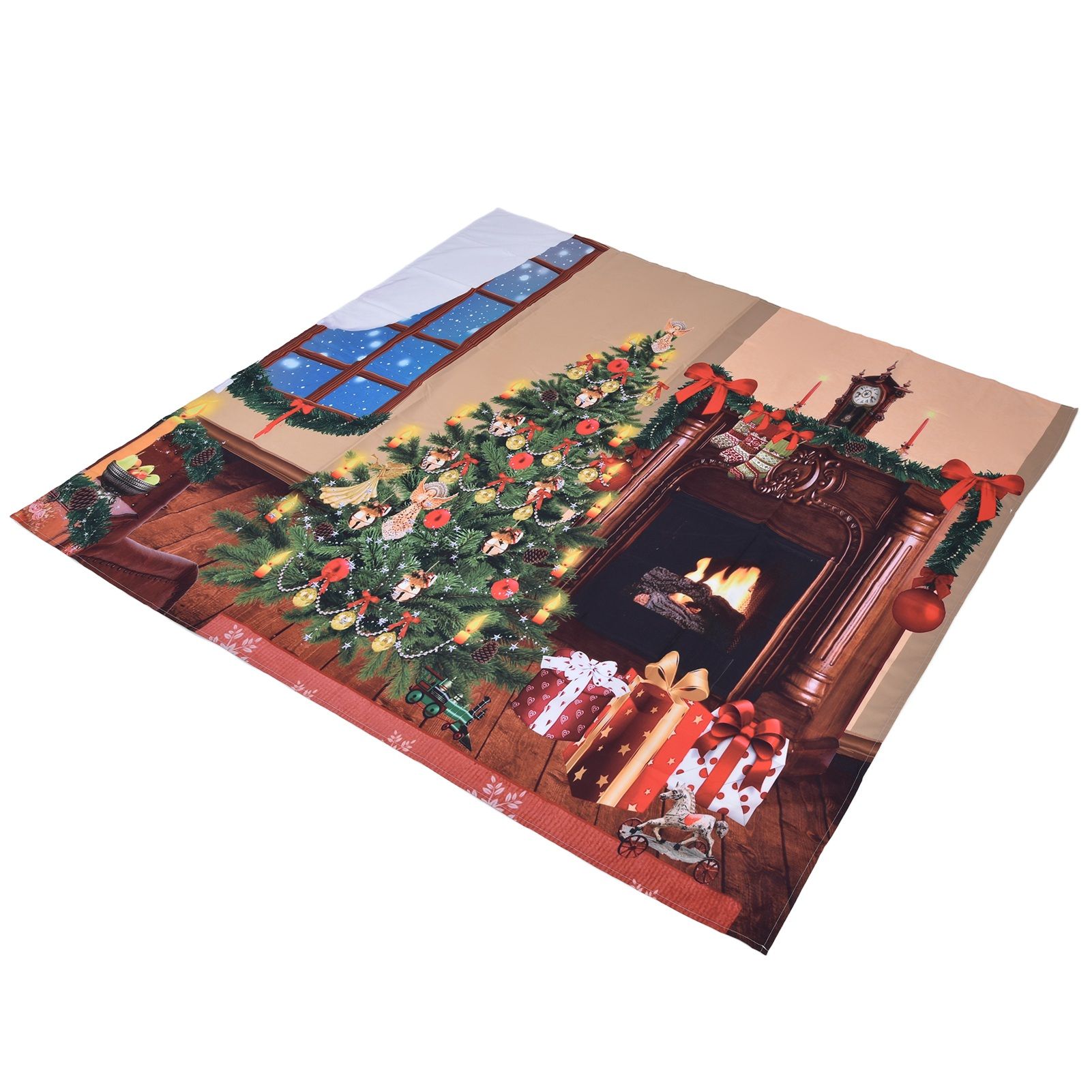 Christmas Tapestry Multipurpose Exquisite Appearance Polyester Fiber Christmas view 4