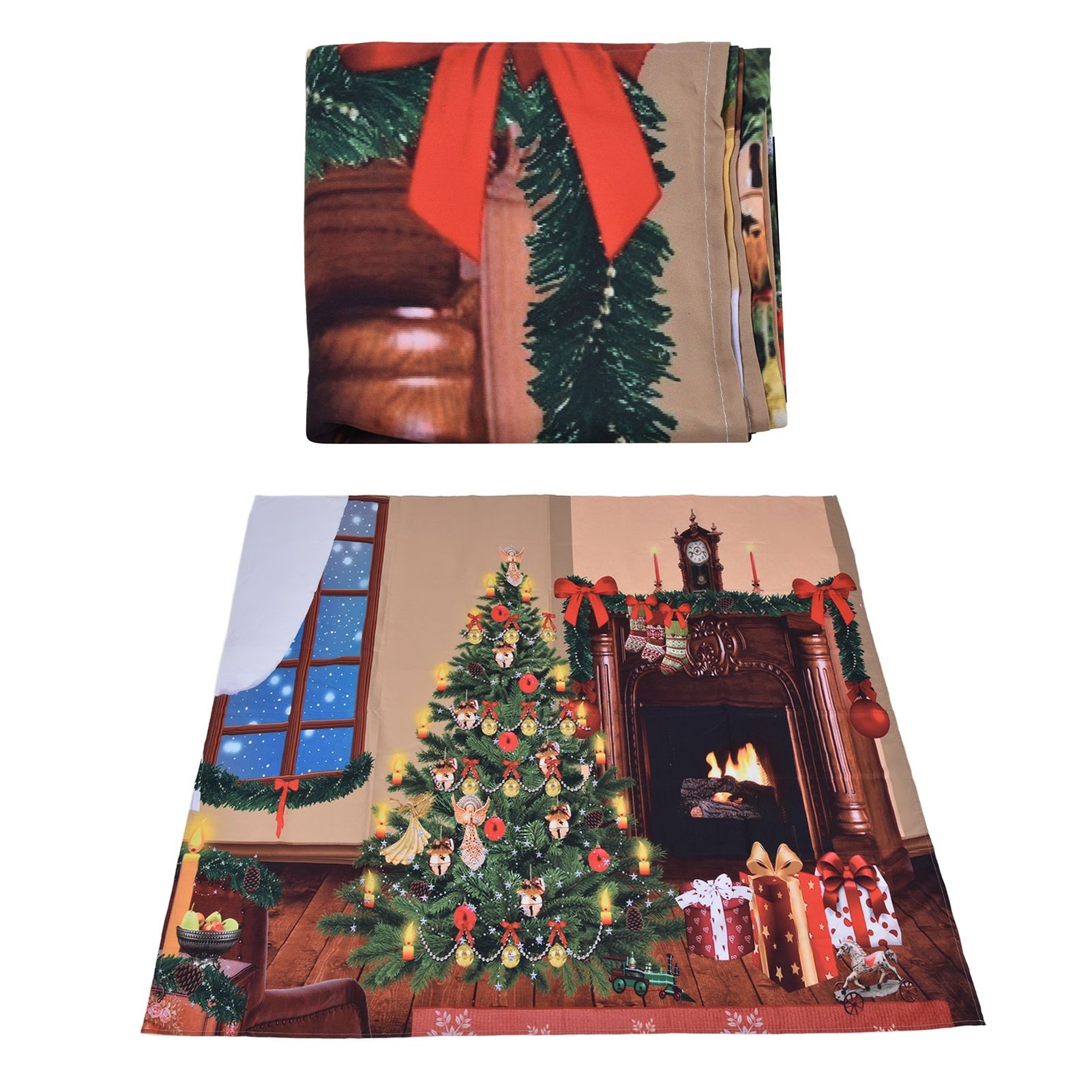 Christmas Tapestry Multipurpose Exquisite Appearance Polyester Fiber Christmas view 8