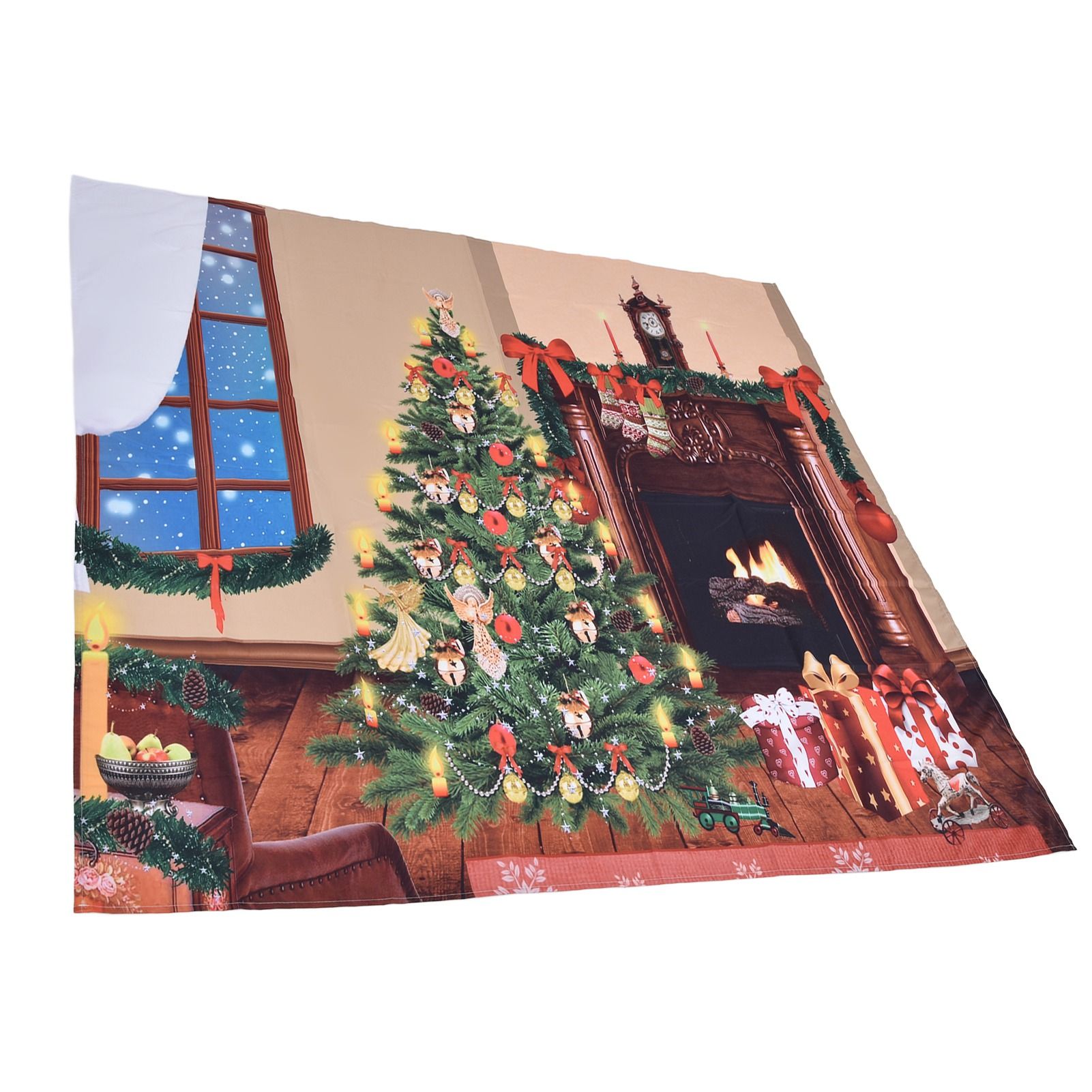 Christmas Tapestry Multipurpose Exquisite Appearance Polyester Fiber Christmas view 9