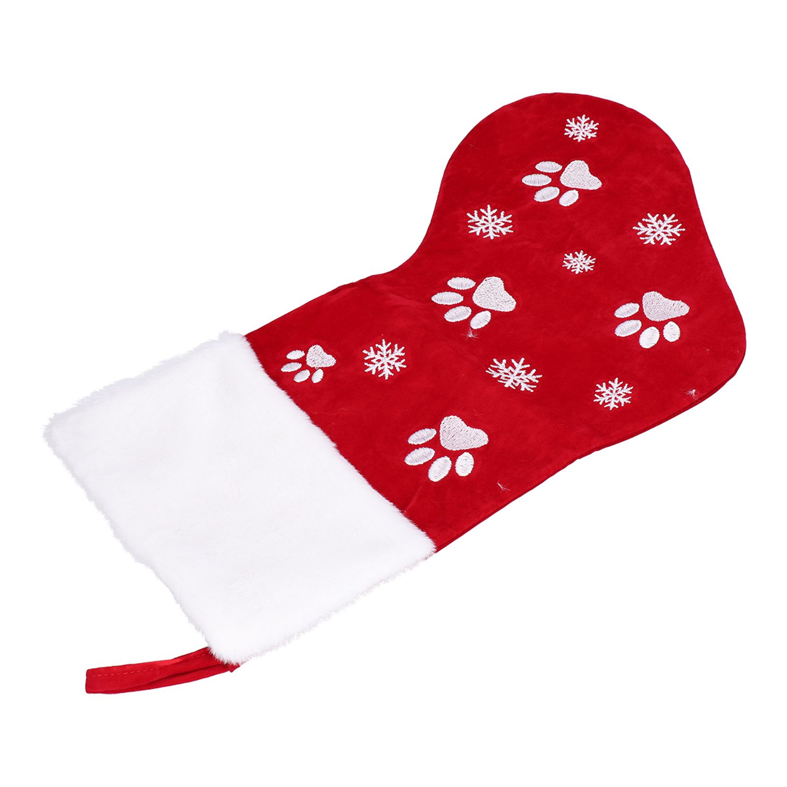 Christmas Stocking Gift Bag Xmas Tree Hanging Pendant Craft for Home Party view 6