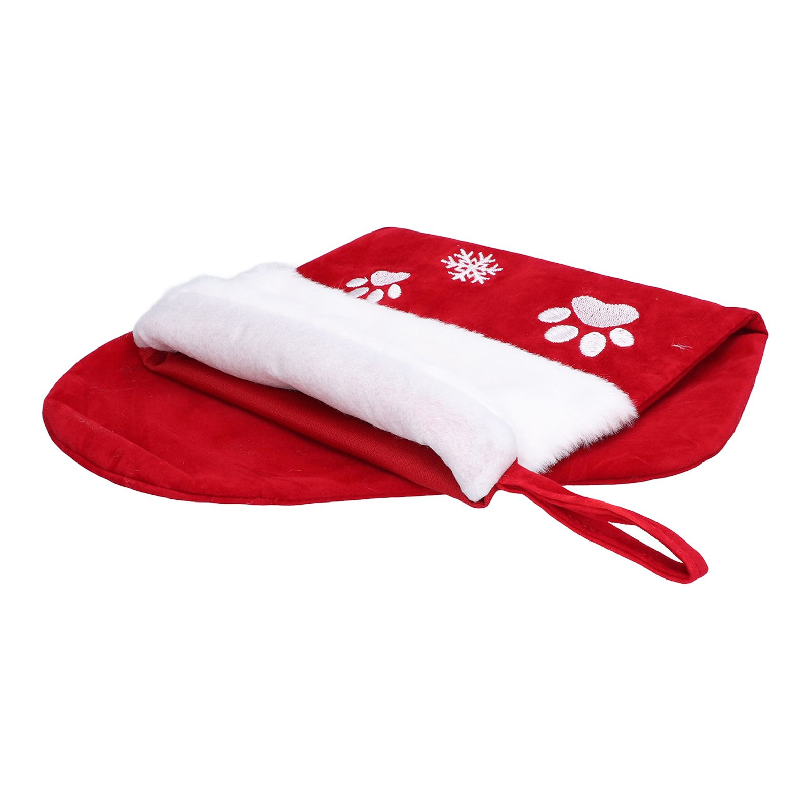 Christmas Stocking Gift Bag Xmas Tree Hanging Pendant Craft for Home Party view 7
