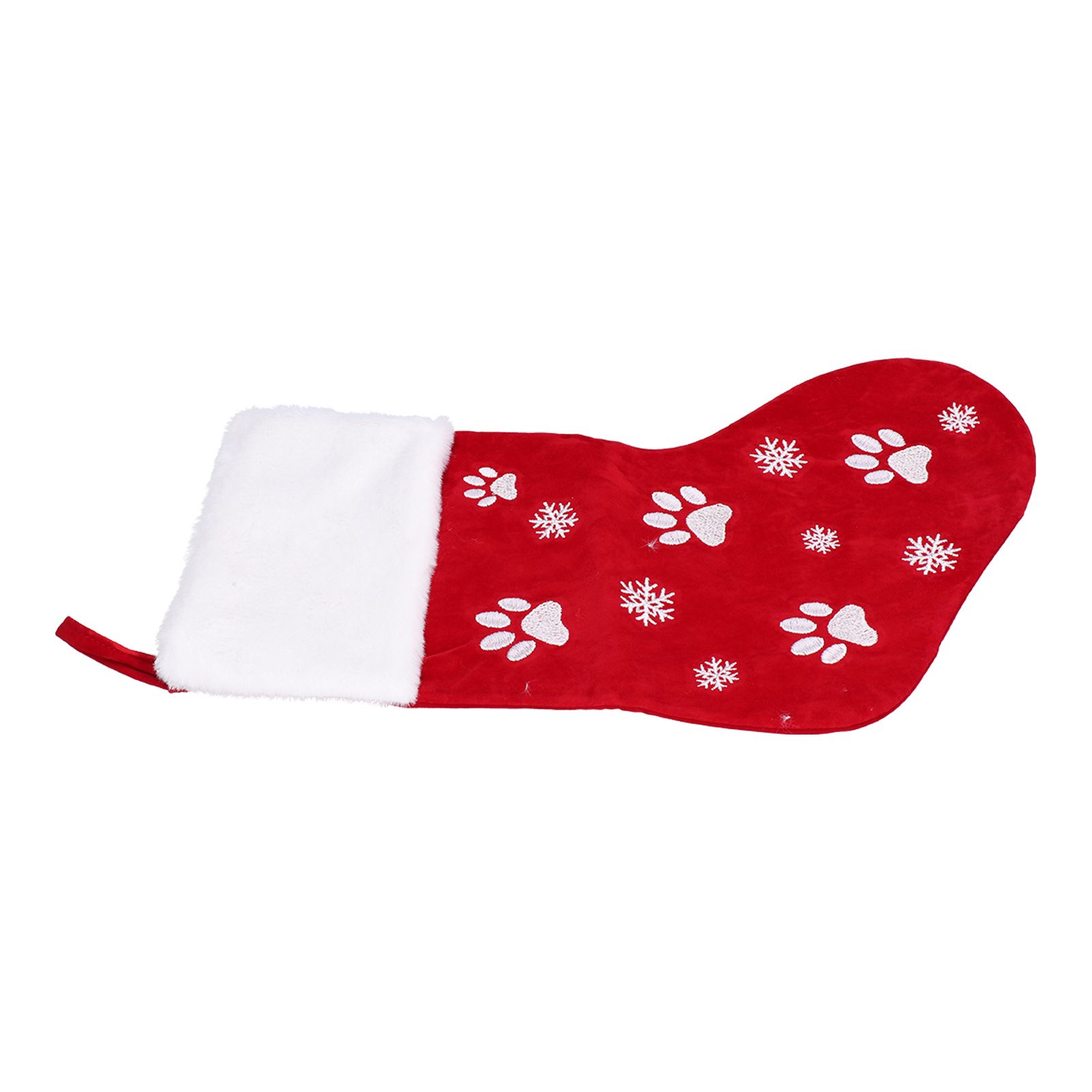 Christmas Stocking Gift Bag Xmas Tree Hanging Pendant Craft for Home Party view 9