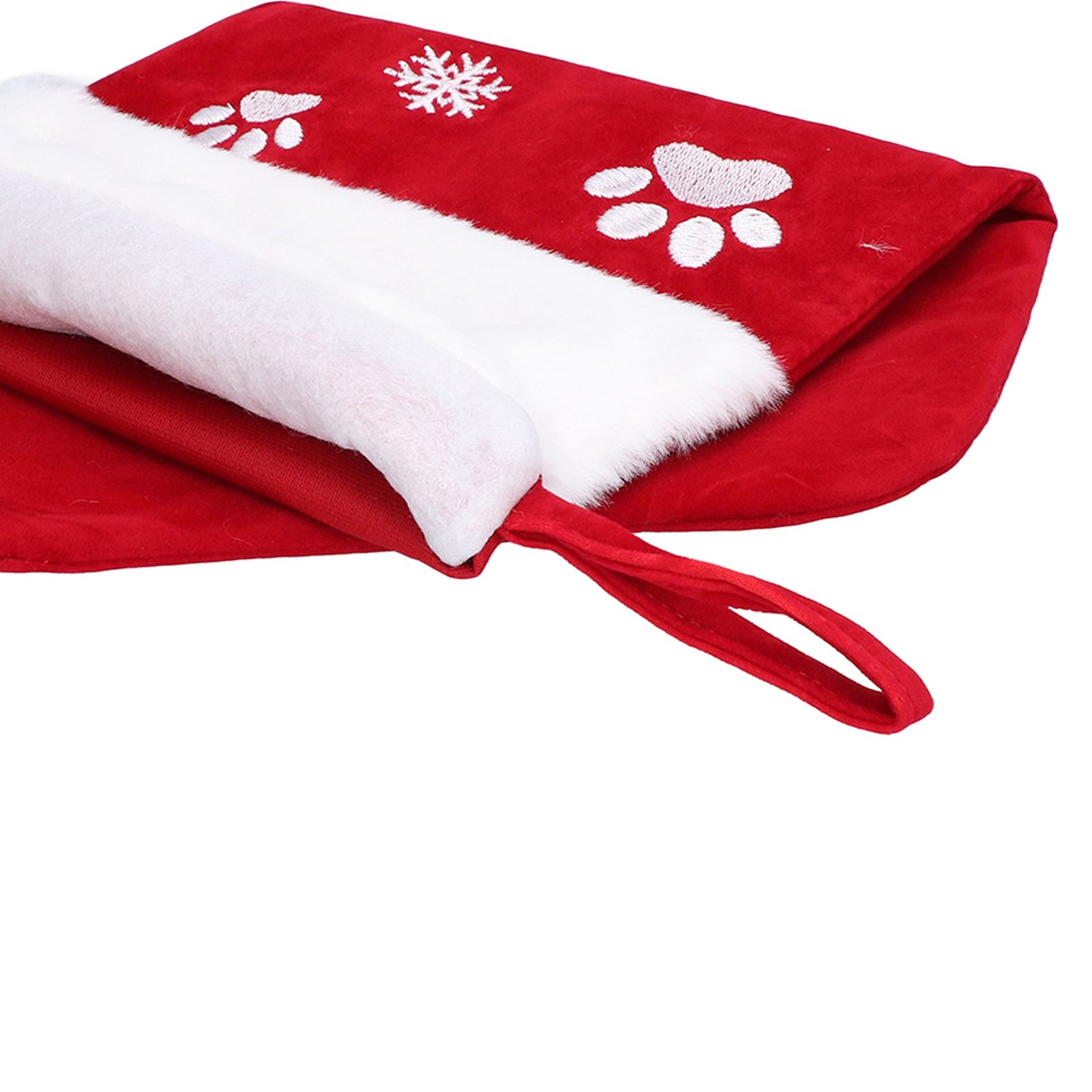 Christmas Stocking Gift Bag Xmas Tree Hanging Pendant Craft for Home Party view 15