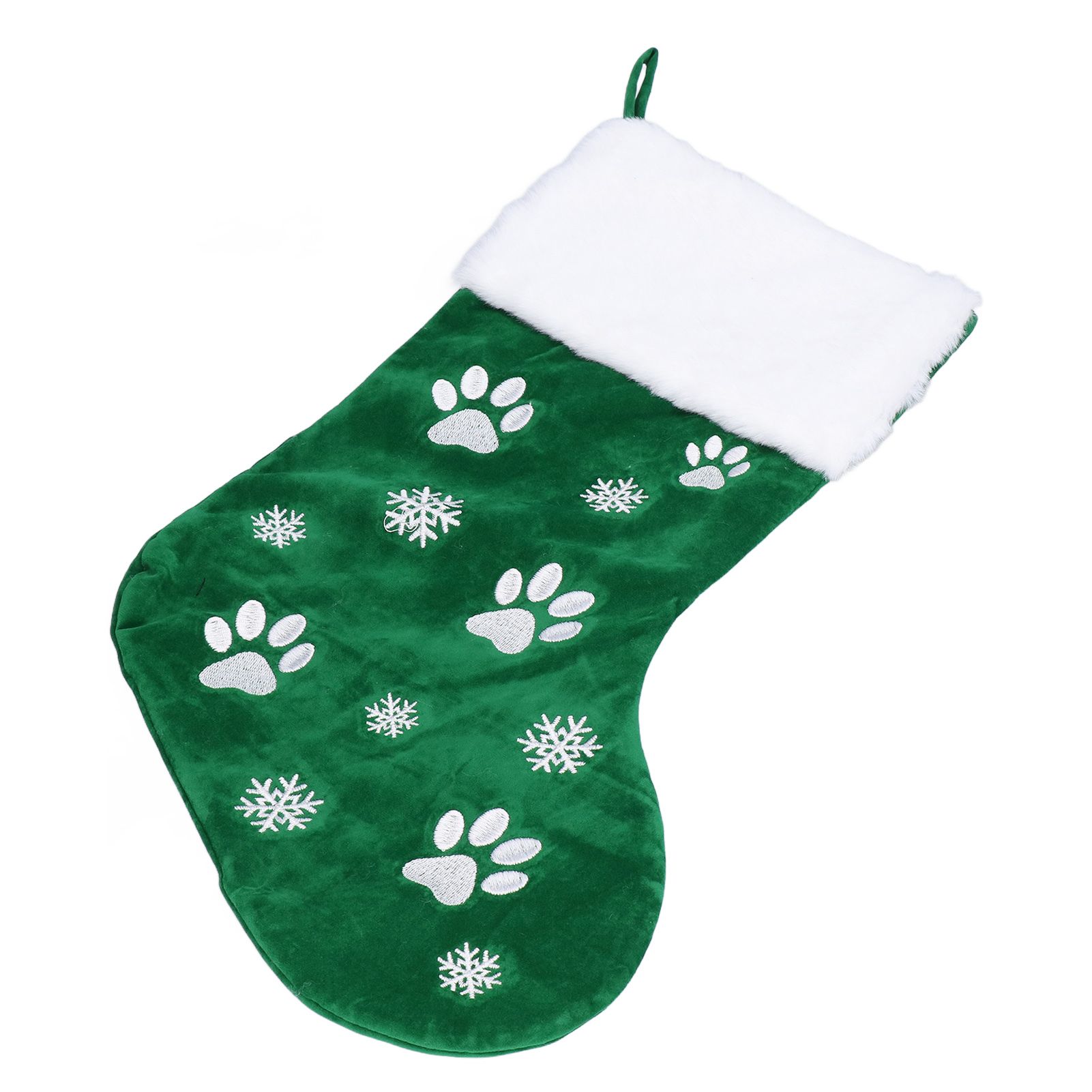 Christmas Stocking Gift Bag Xmas Tree Hanging Pendant Craft for Home Party view 5