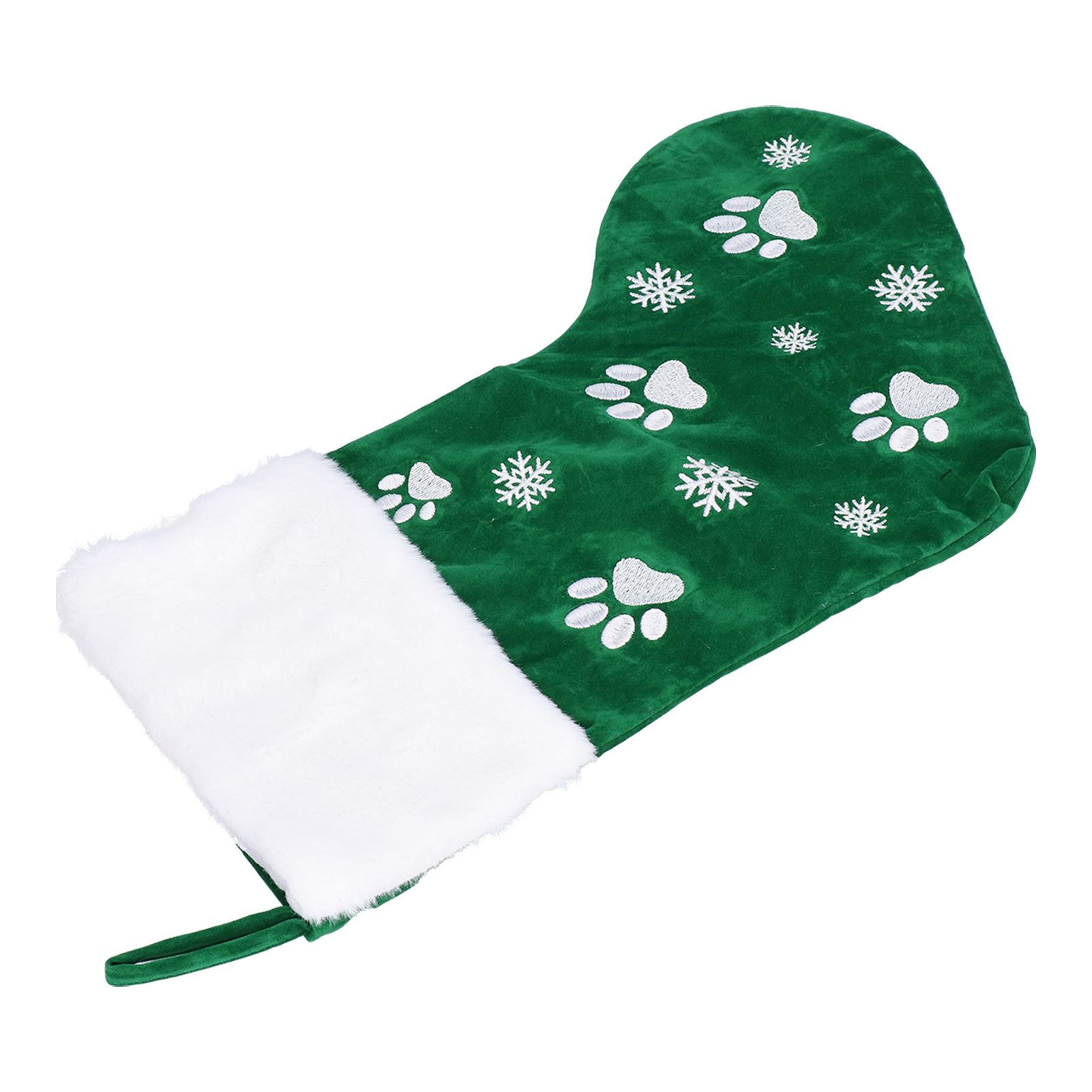 Christmas Stocking Gift Bag Xmas Tree Hanging Pendant Craft for Home Party view 6