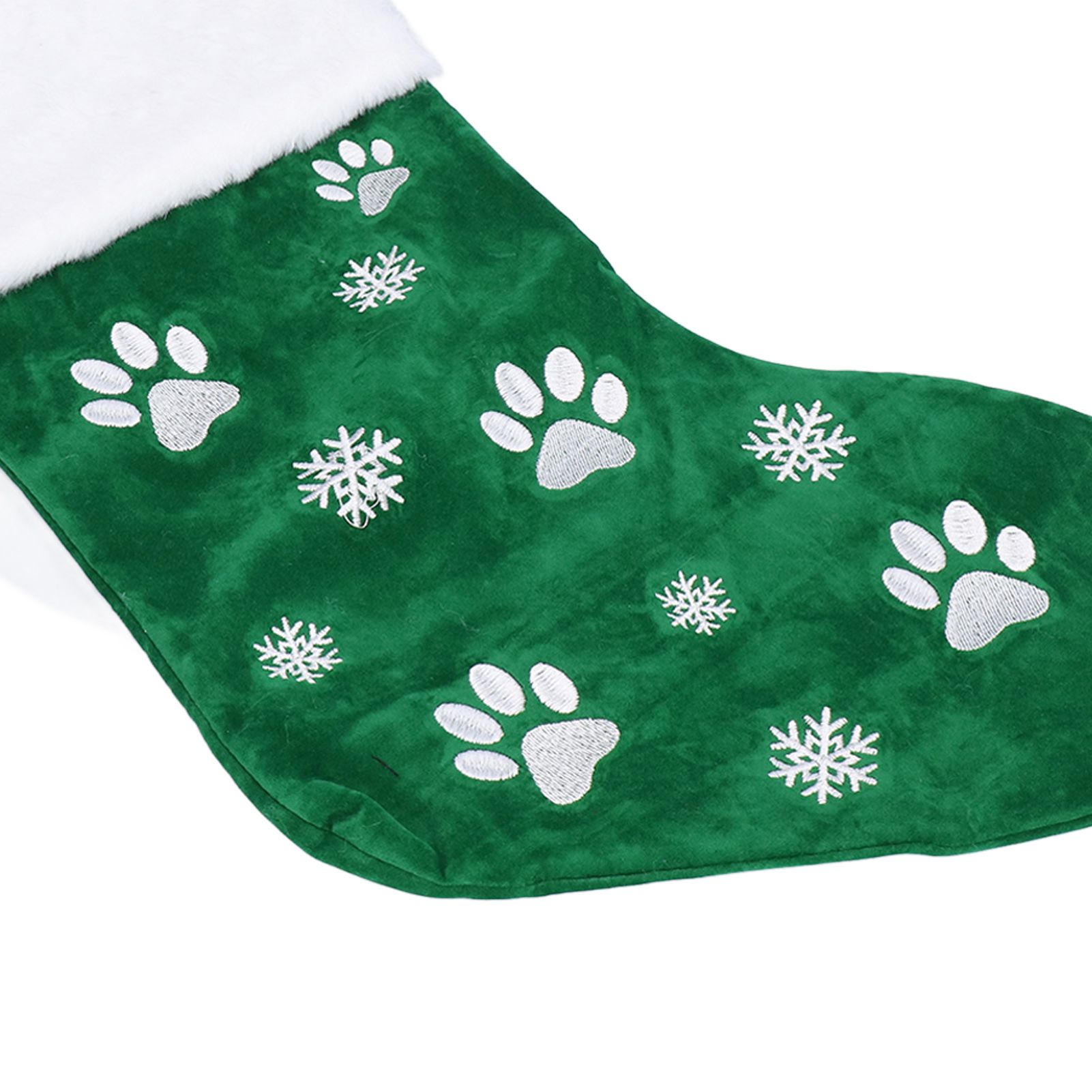 Christmas Stocking Gift Bag Xmas Tree Hanging Pendant Craft for Home Party view 15