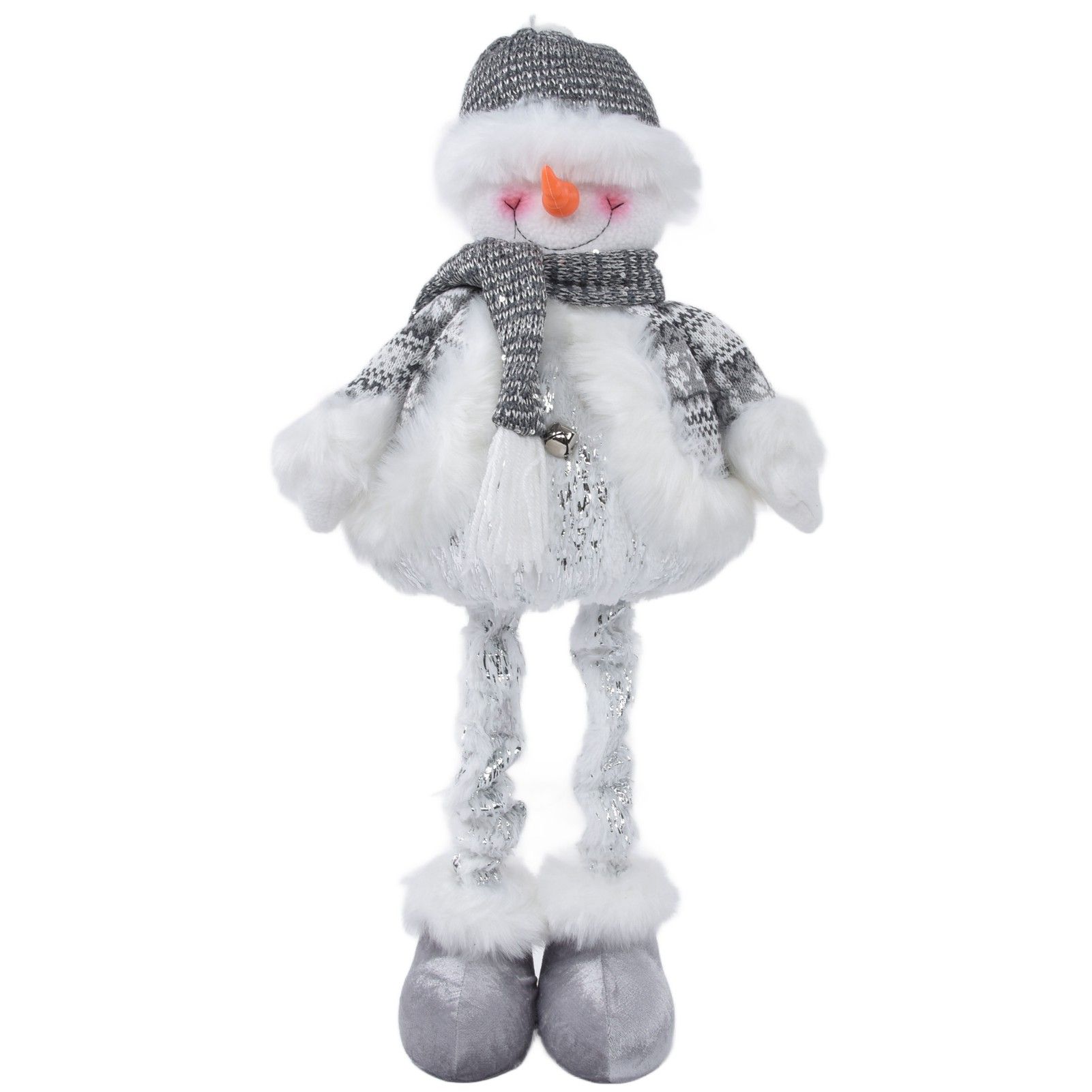 Retractable Snowman Dolls Christmas Ornaments Christmas Snowman Toy for Gifts view 3