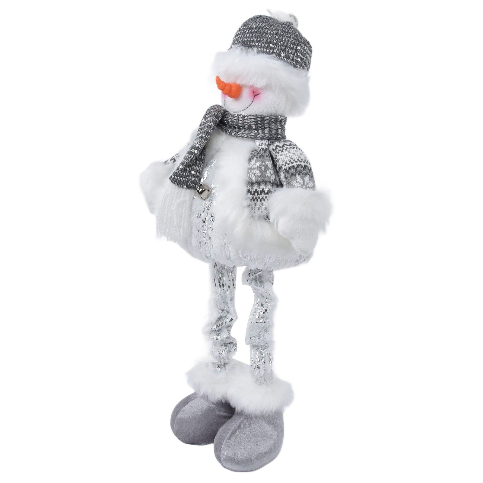 Retractable Snowman Dolls Christmas Ornaments Christmas Snowman Toy for Gifts view 8
