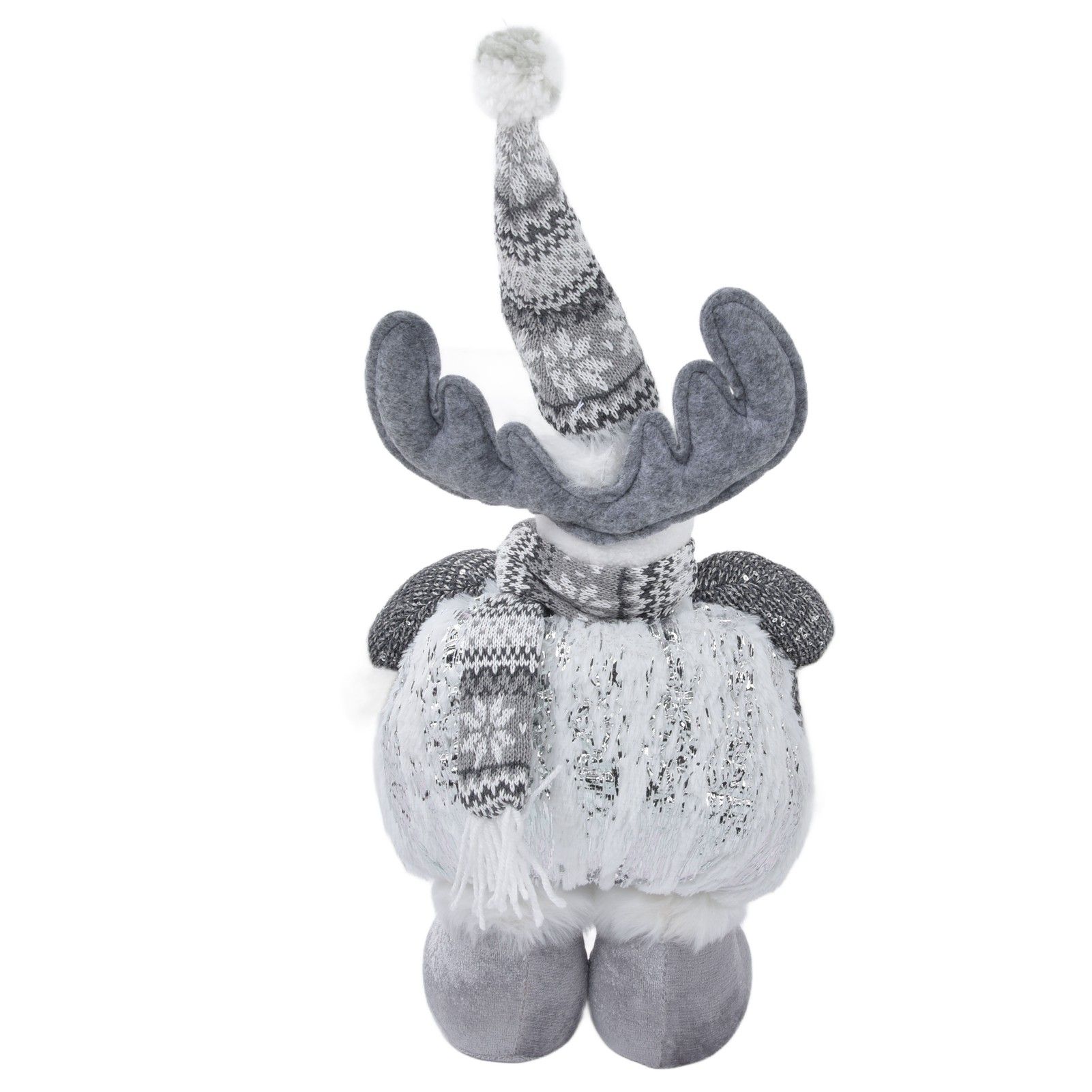 Retractable Christmas Elk Doll Polyester Christmas Ornament Gift Festival view 6