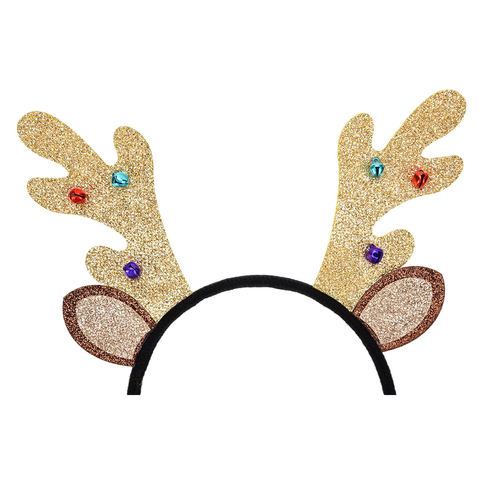 6Pcs Christmas Headband Christmas Tree Reindeer Snowflake Santa Hat Holiday view 15