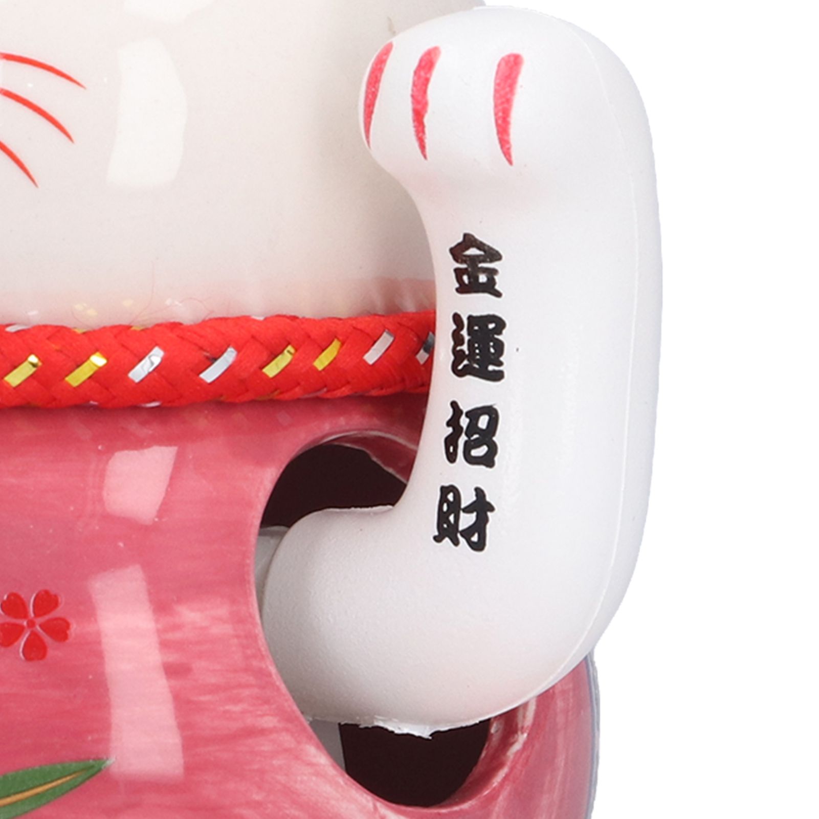 6in Fortune Cat Ceramic Waving Lucky Cat Ornament Home Decoration for Bedroom view 15