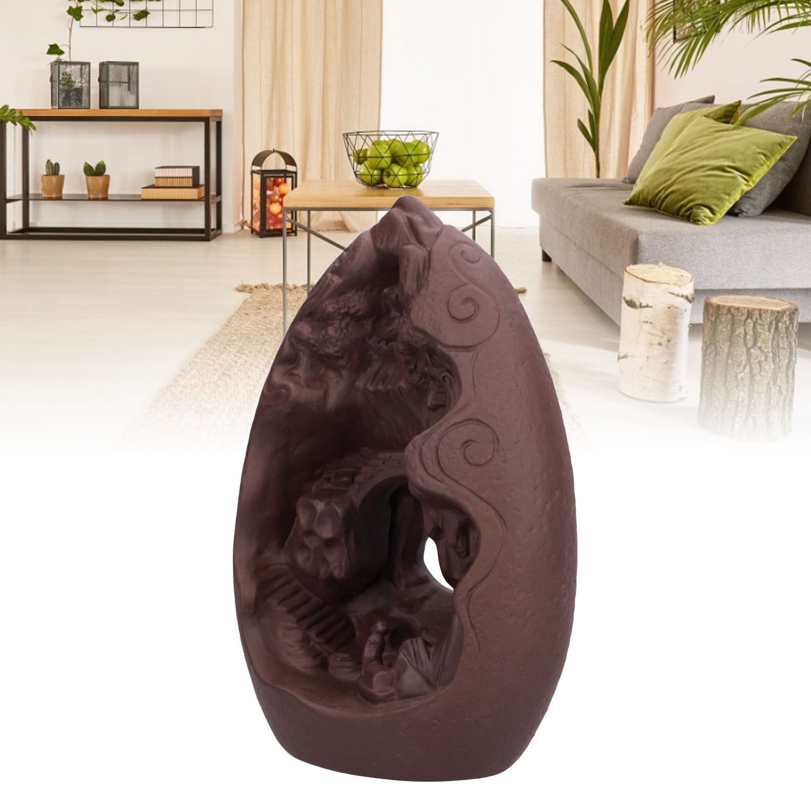 Backflow Incense Burner Innovative Aromatherapy Incense Holder Ornament Home view 11