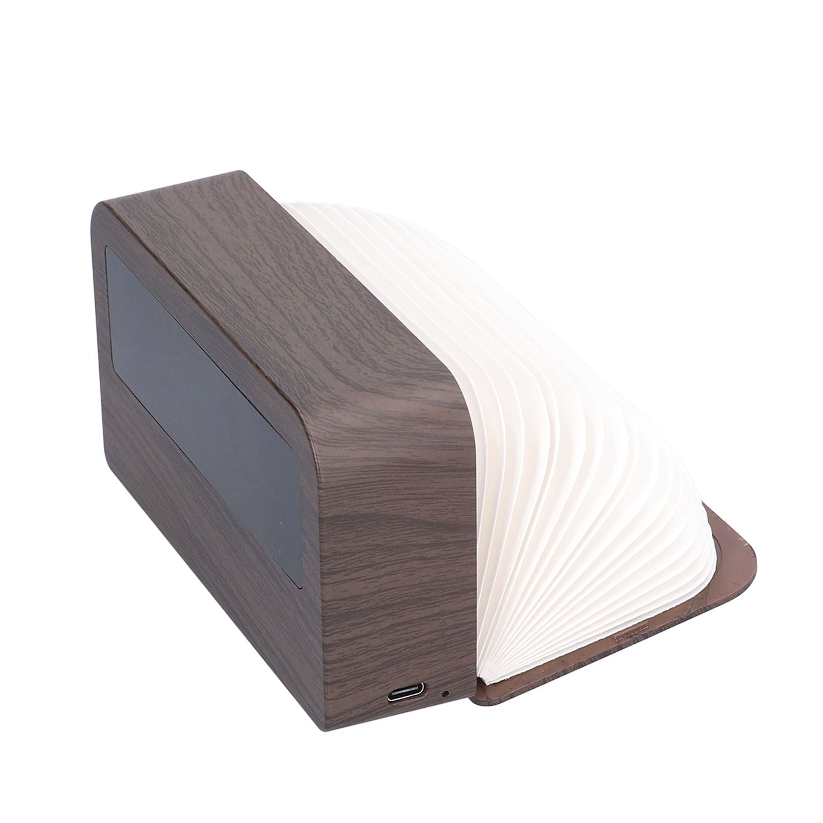 Wooden Clock Multifunctional Digital Backlight Environmental Friendly Compact view 5
