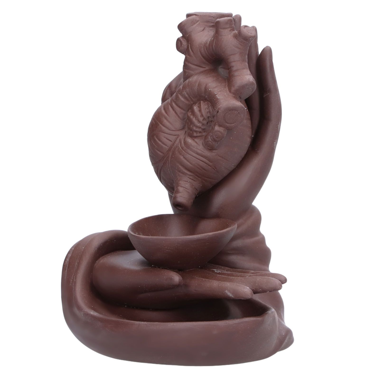 Ceramic Incense Burner Waterfall Backflow Incense Holder Ornament for Home view 5