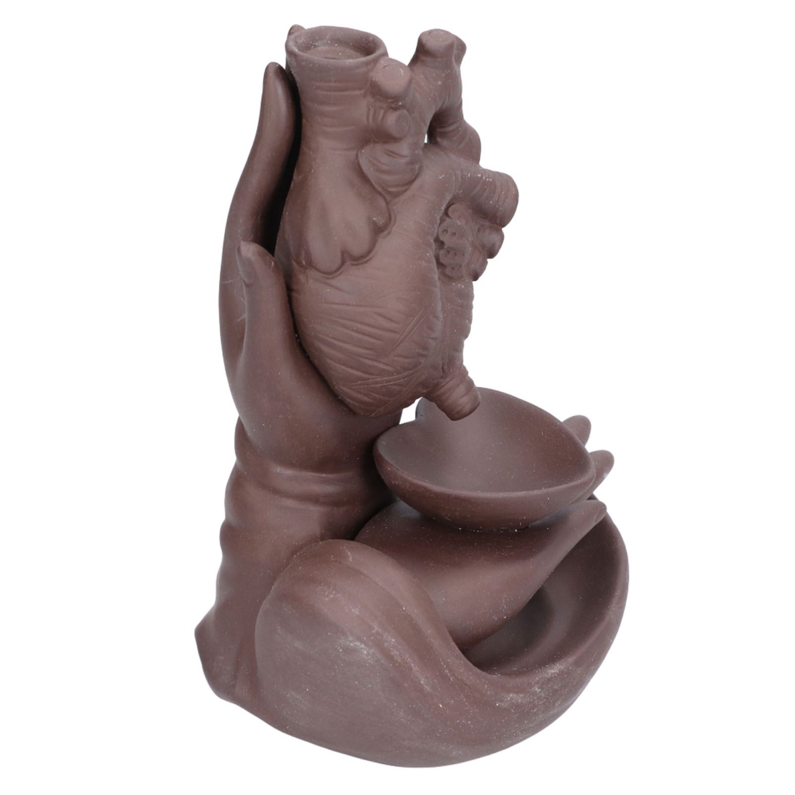 Ceramic Incense Burner Waterfall Backflow Incense Holder Ornament for Home view 7