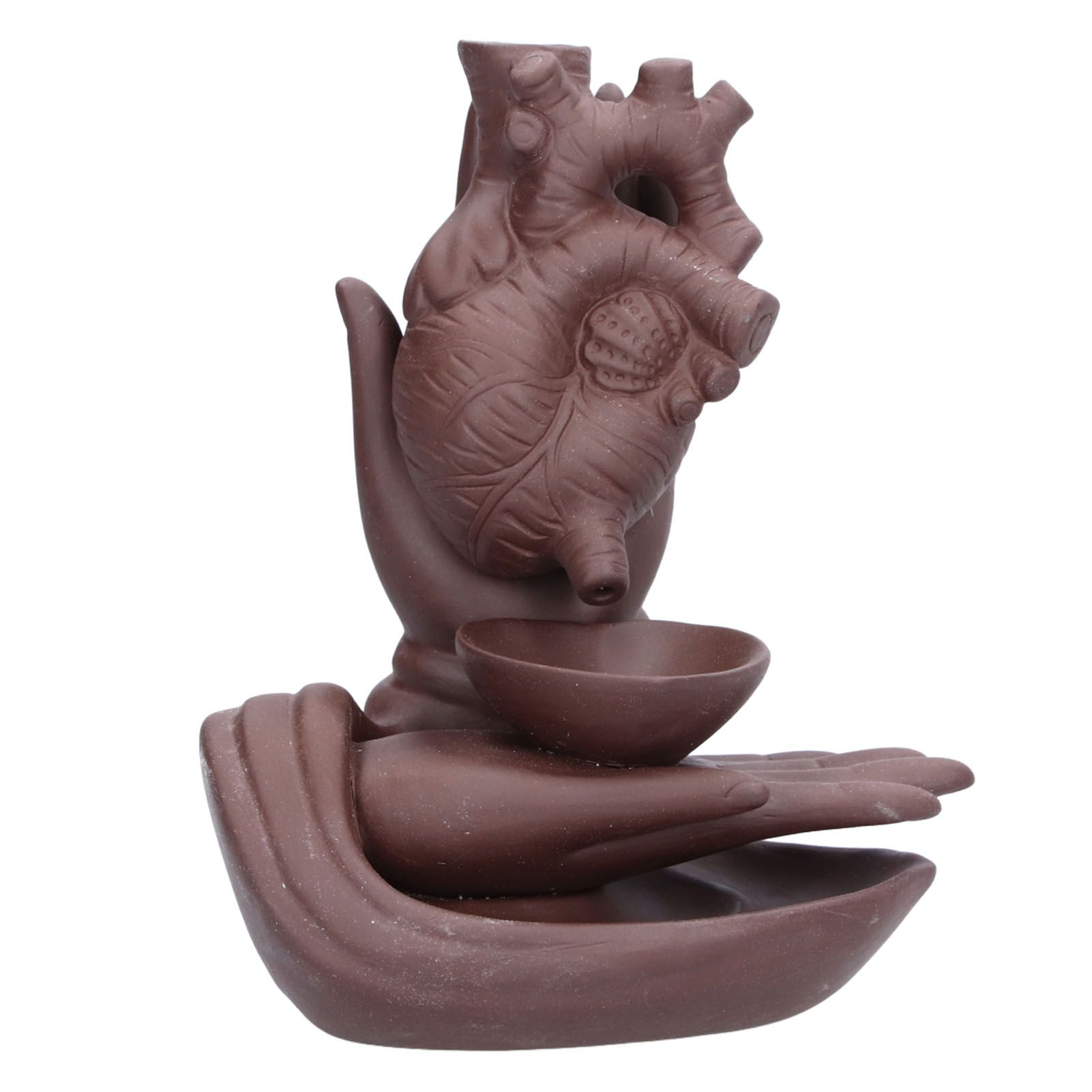 Ceramic Incense Burner Waterfall Backflow Incense Holder Ornament for Home view 9