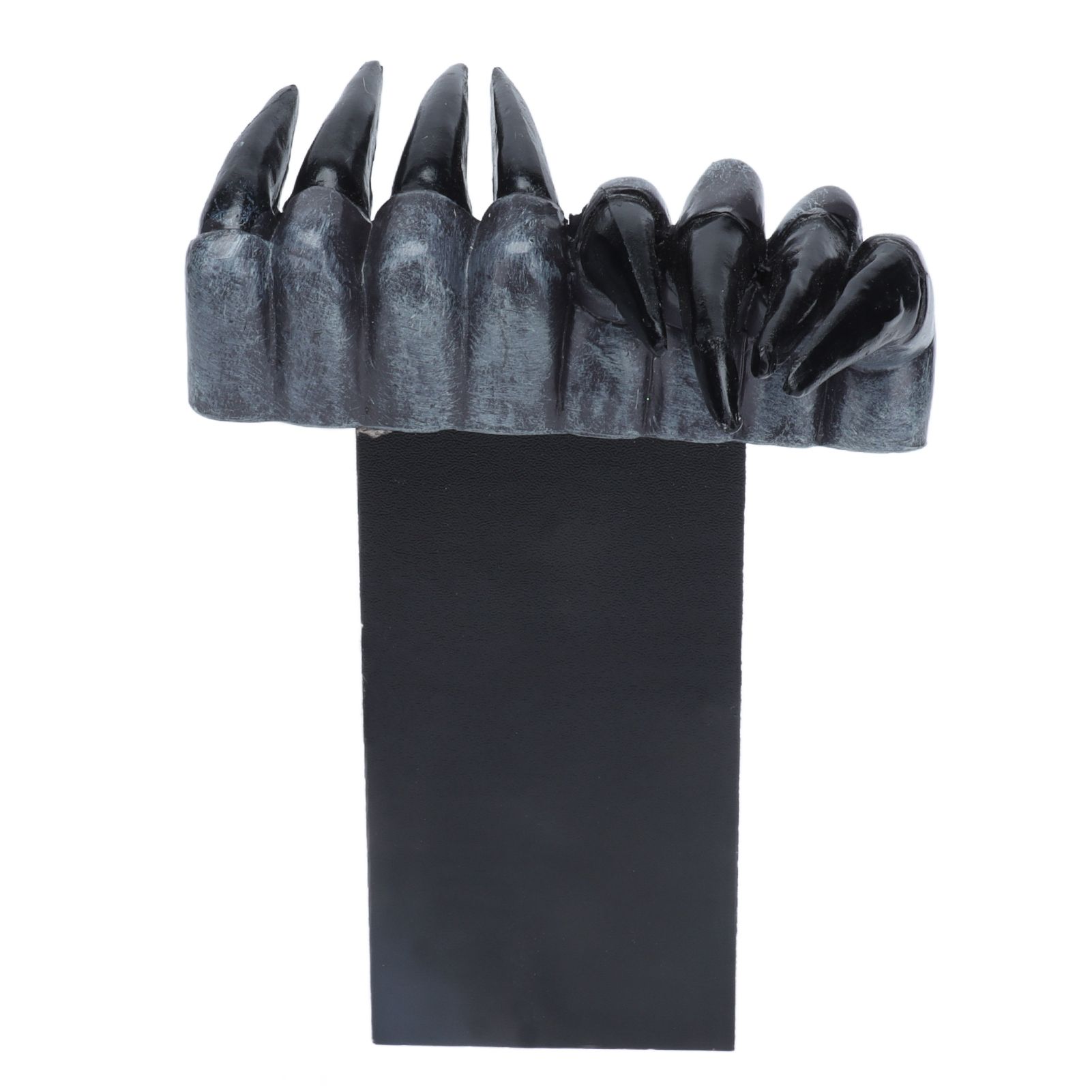 3D Devil's Hand Bookmark Innovative Synthetic Resin Tabletop Ornament Art view 3
