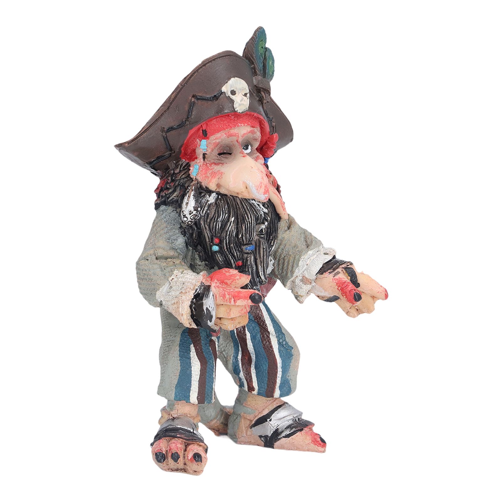 Mushroom Demon Statue Resin Garden Sculpture Desktop Lawn Courtyard Ornament view 3