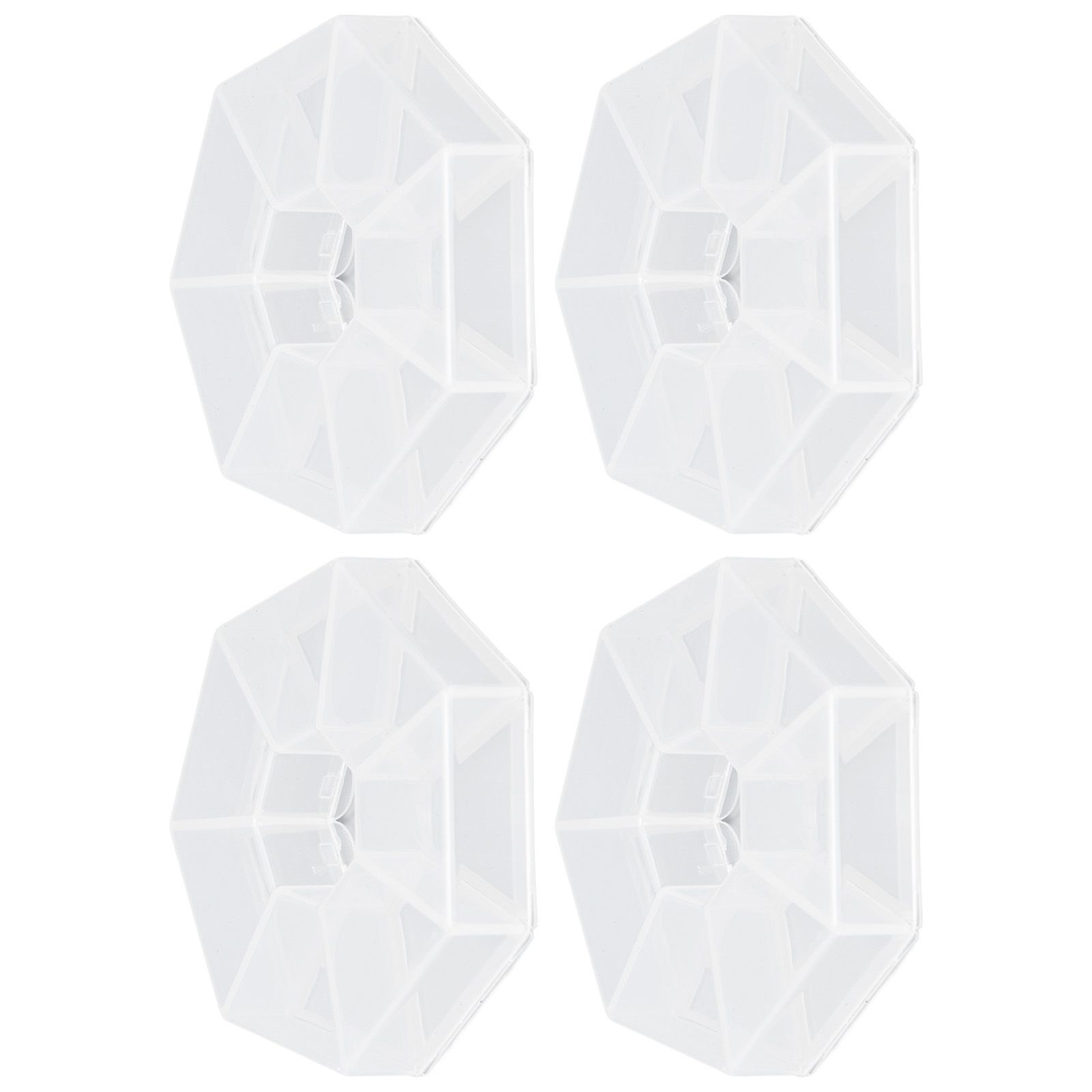 7 Grids Storage Box Clear Plastic Organizer Containers for Fishing Jewelry Pills view 10