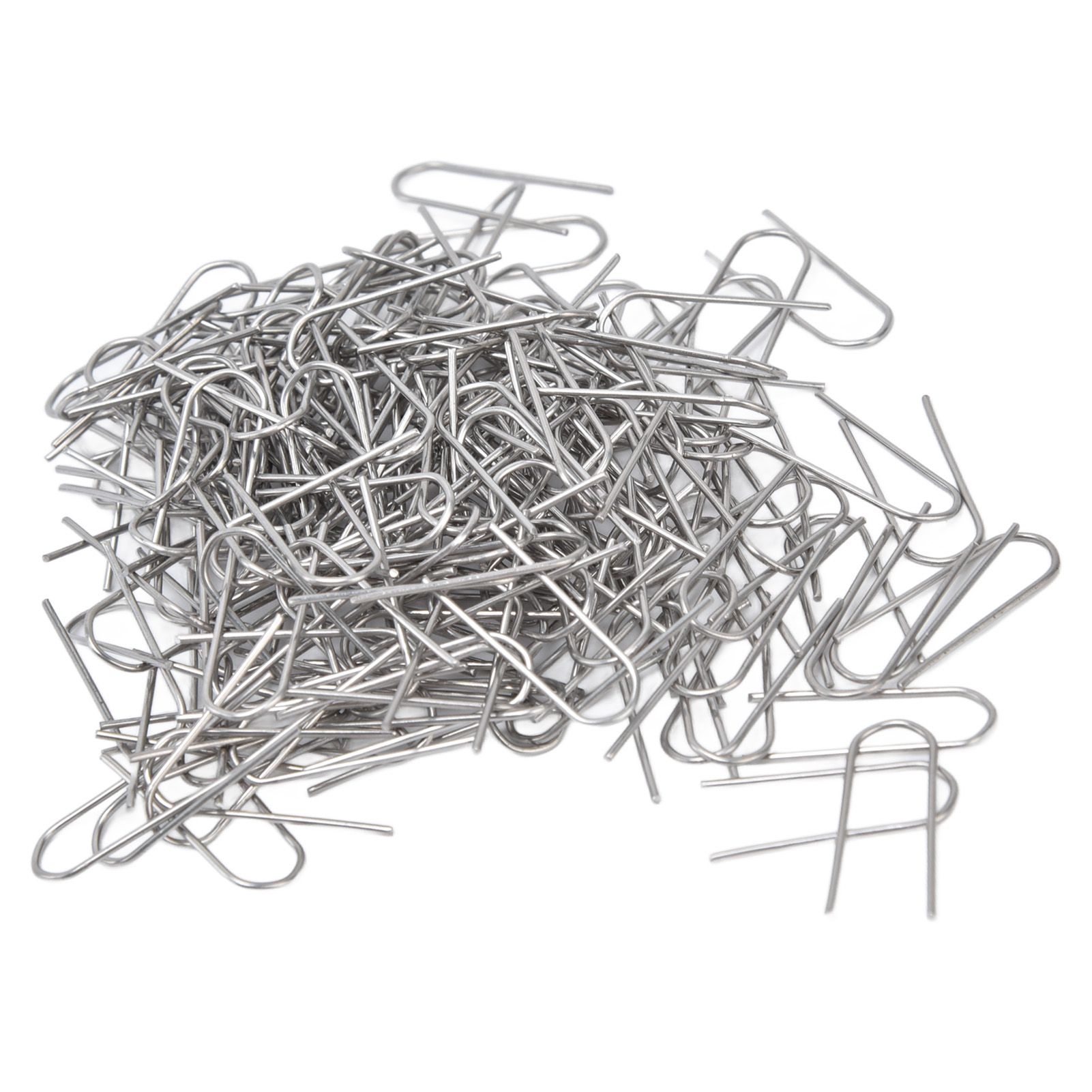 200 Pcs Wire Jump Rings Nickel Chromium Alloy U Shaped Ring Hook for Pendants view 4