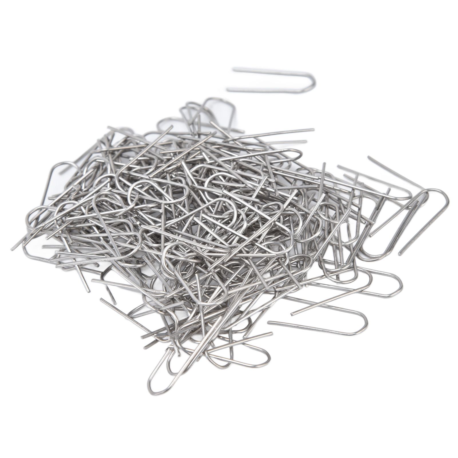 200 Pcs Wire Jump Rings Nickel Chromium Alloy U Shaped Ring Hook for Pendants view 7