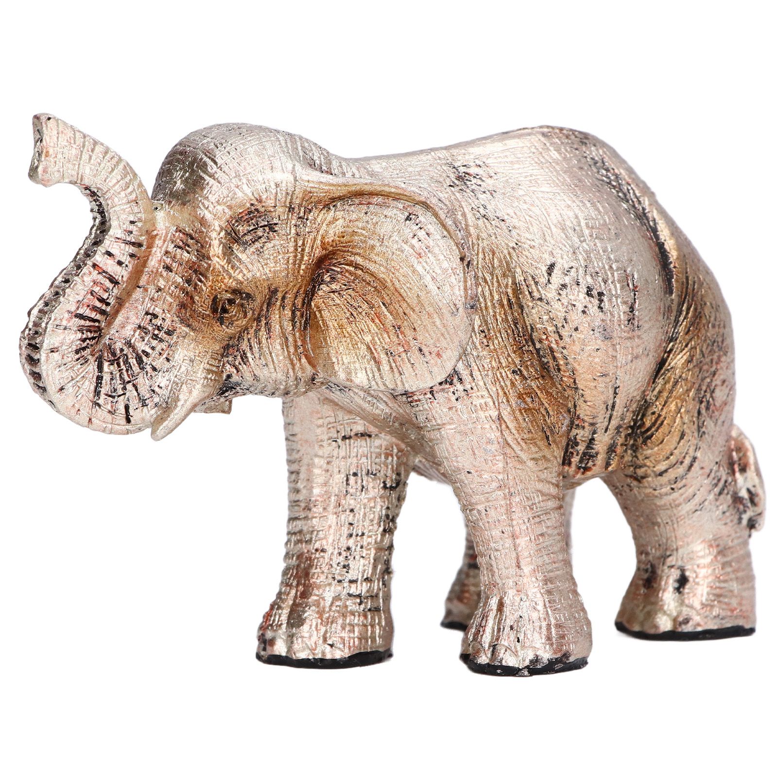Elephant Statue Synthetic Resin Retro Style Exquisite Workmanship Elegant Cute view 2