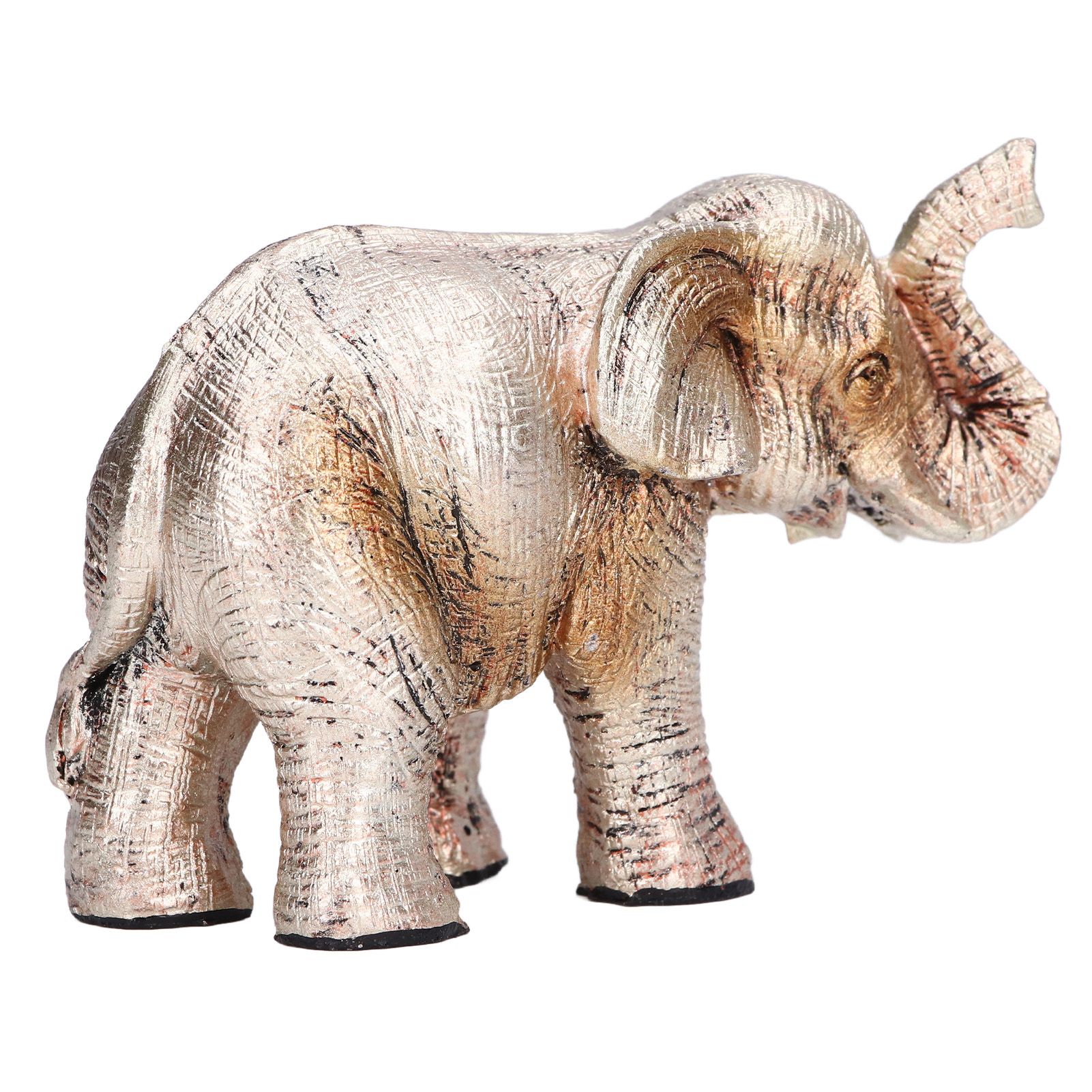 Elephant Statue Synthetic Resin Retro Style Exquisite Workmanship Elegant Cute view 7
