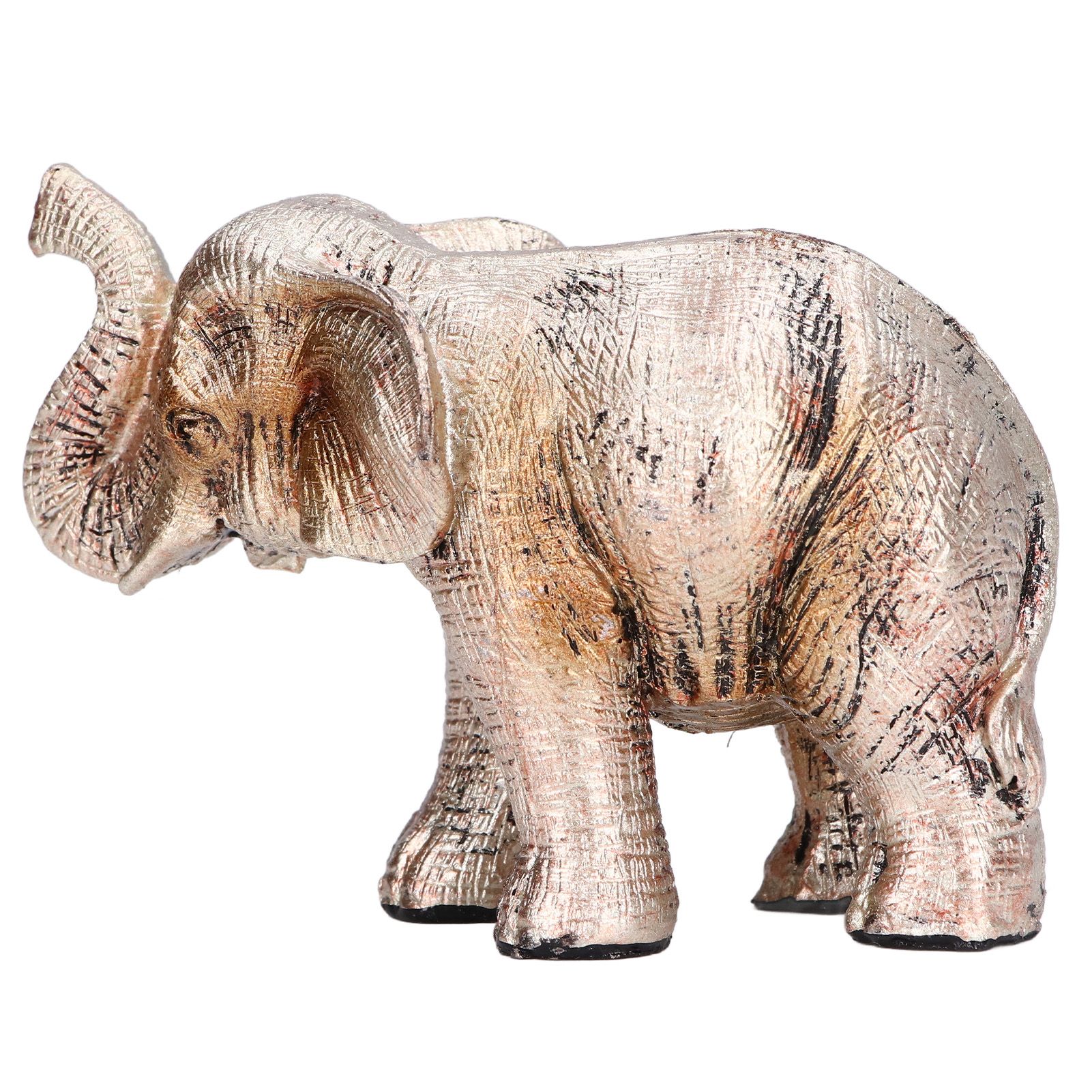 Elephant Statue Synthetic Resin Retro Style Exquisite Workmanship Elegant Cute view 8