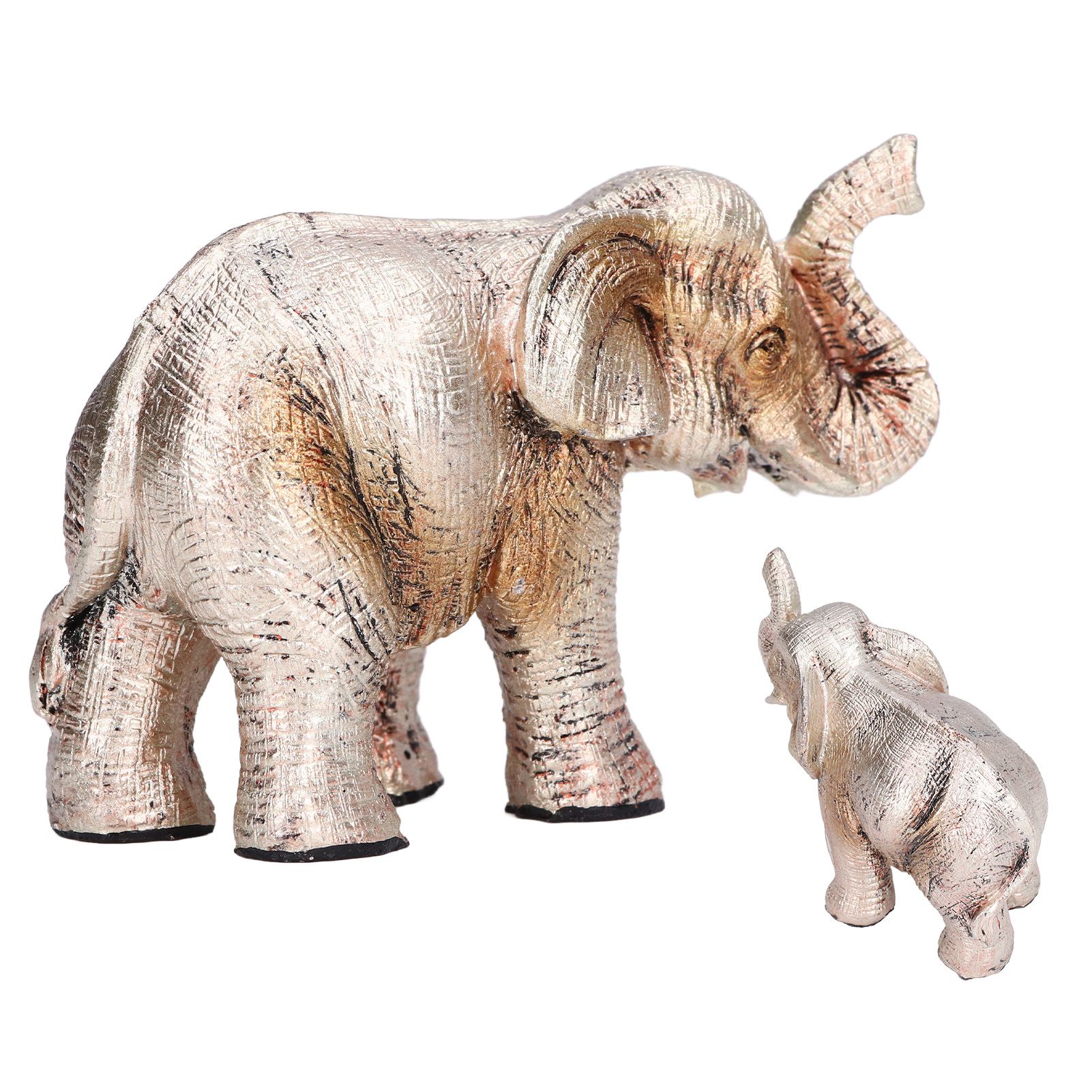 Elephant Statue Synthetic Resin Retro Style Exquisite Workmanship Elegant Cute view 10