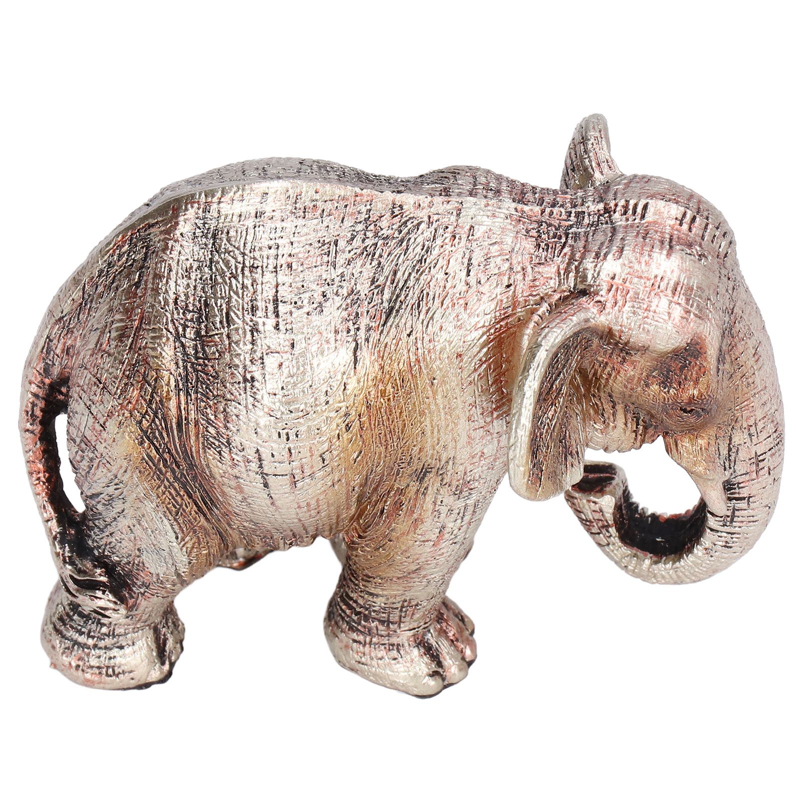 Elephant Statue Synthetic Resin Retro Style Exquisite Workmanship Elegant Cute view 2