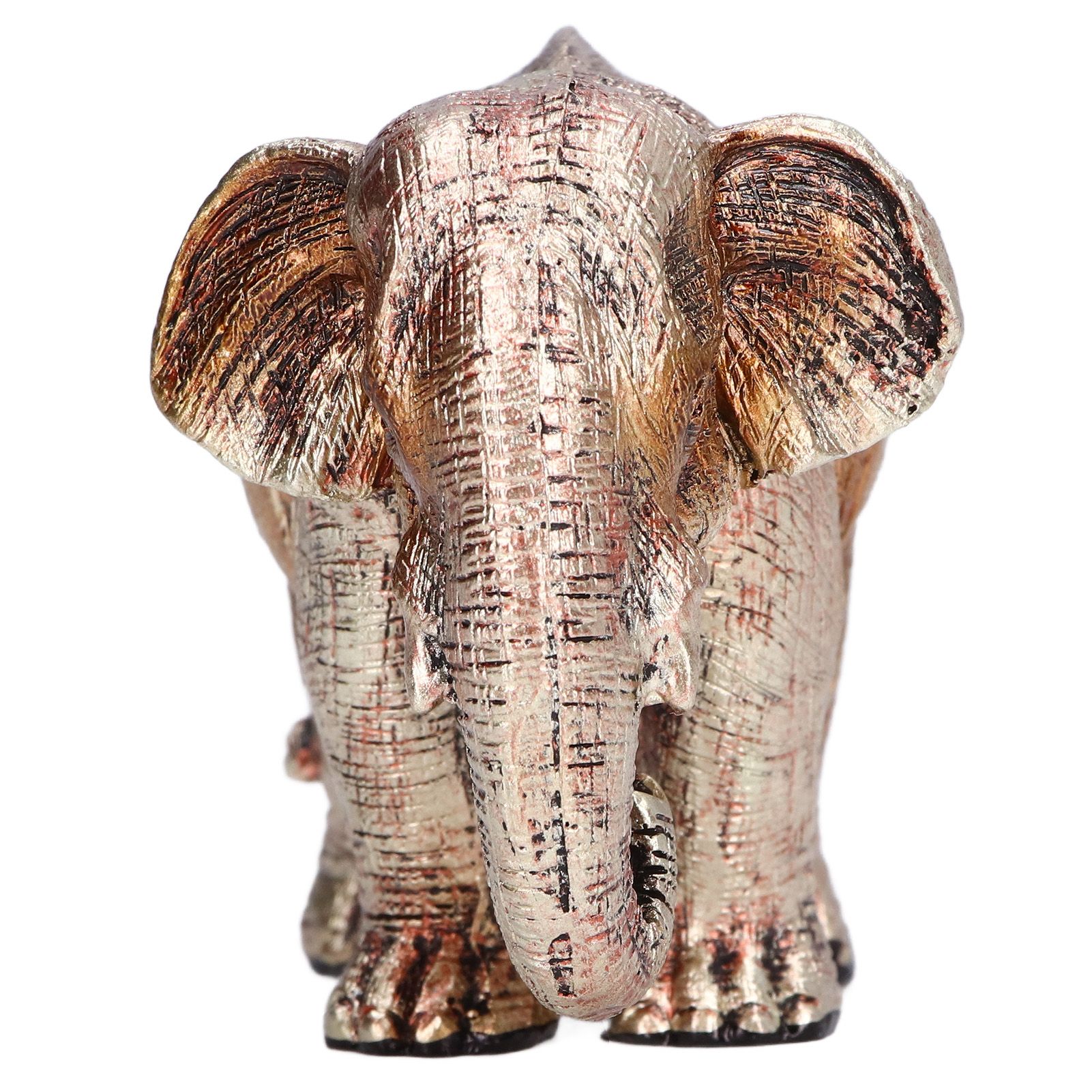 Elephant Statue Synthetic Resin Retro Style Exquisite Workmanship Elegant Cute view 3