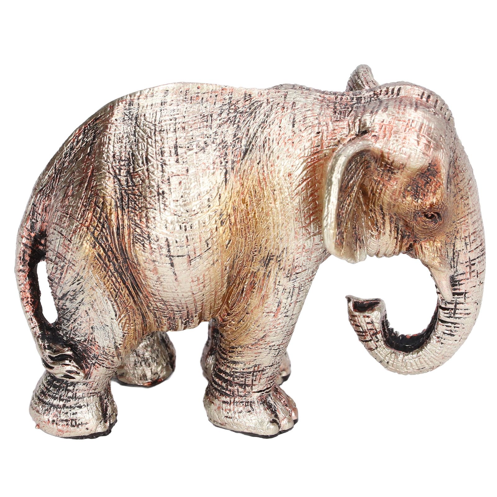 Elephant Statue Synthetic Resin Retro Style Exquisite Workmanship Elegant Cute view 4
