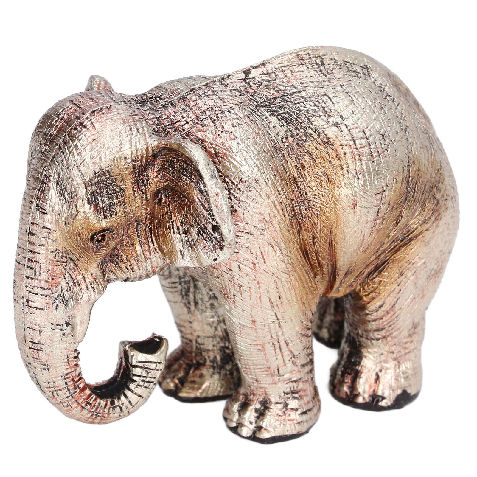 Elephant Statue Synthetic Resin Retro Style Exquisite Workmanship Elegant Cute view 5