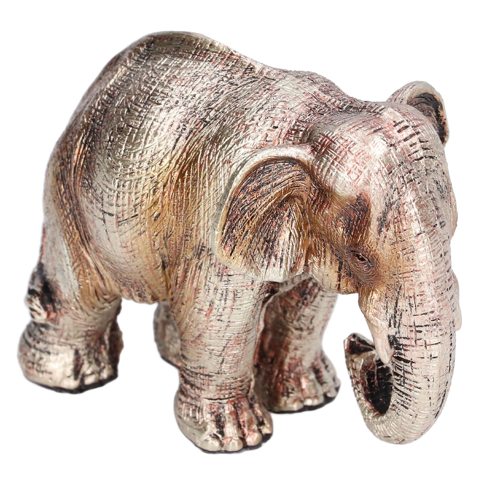 Elephant Statue Synthetic Resin Retro Style Exquisite Workmanship Elegant Cute view 8