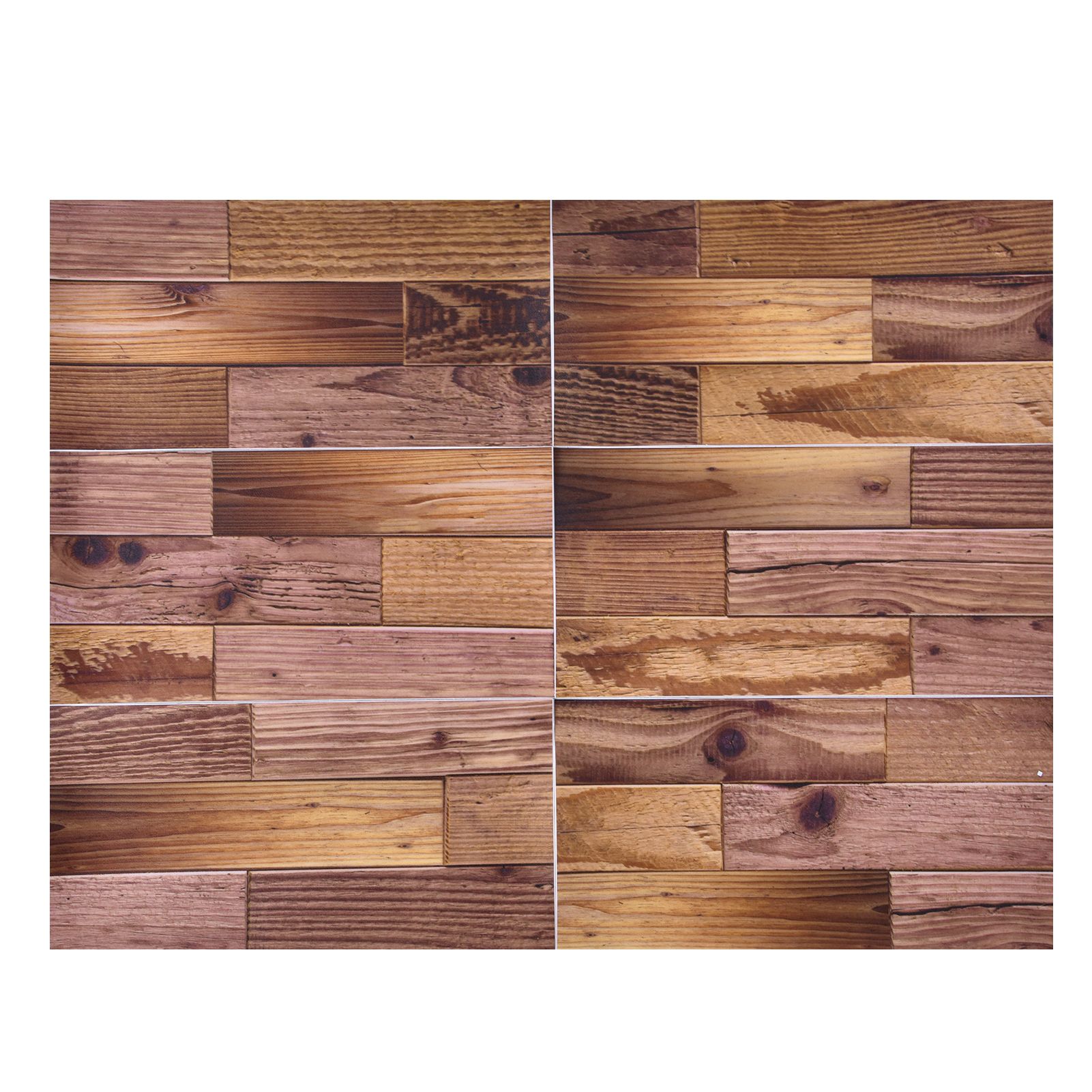 18PCS Wall Stickers Peel and Paste Wood Grain Furniture Refurbishment Sticker view 2