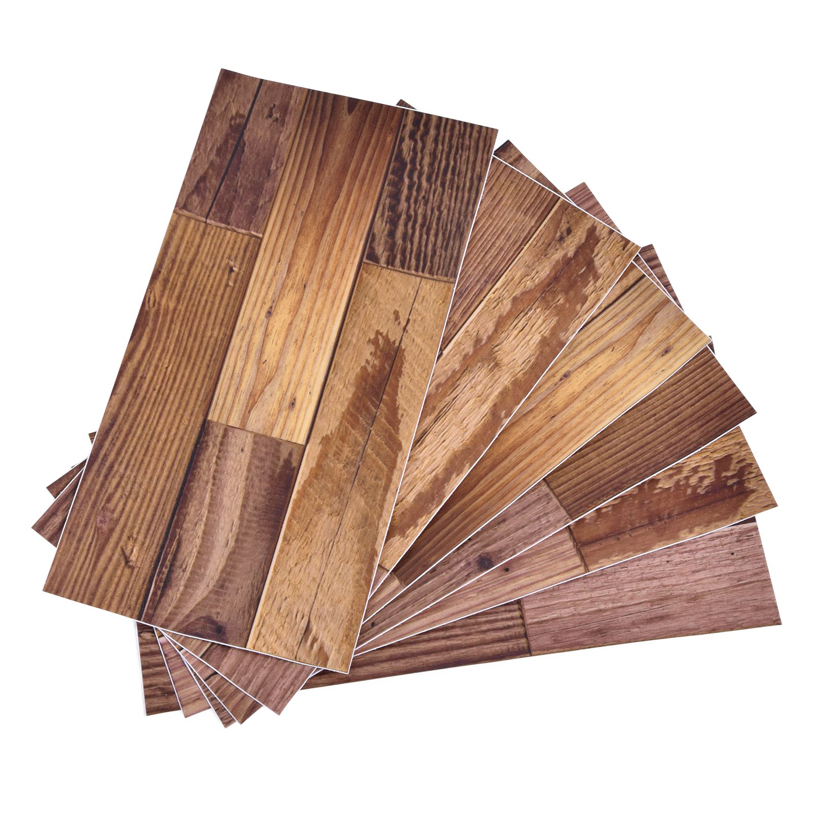 18PCS Wall Stickers Peel and Paste Wood Grain Furniture Refurbishment Sticker view 5