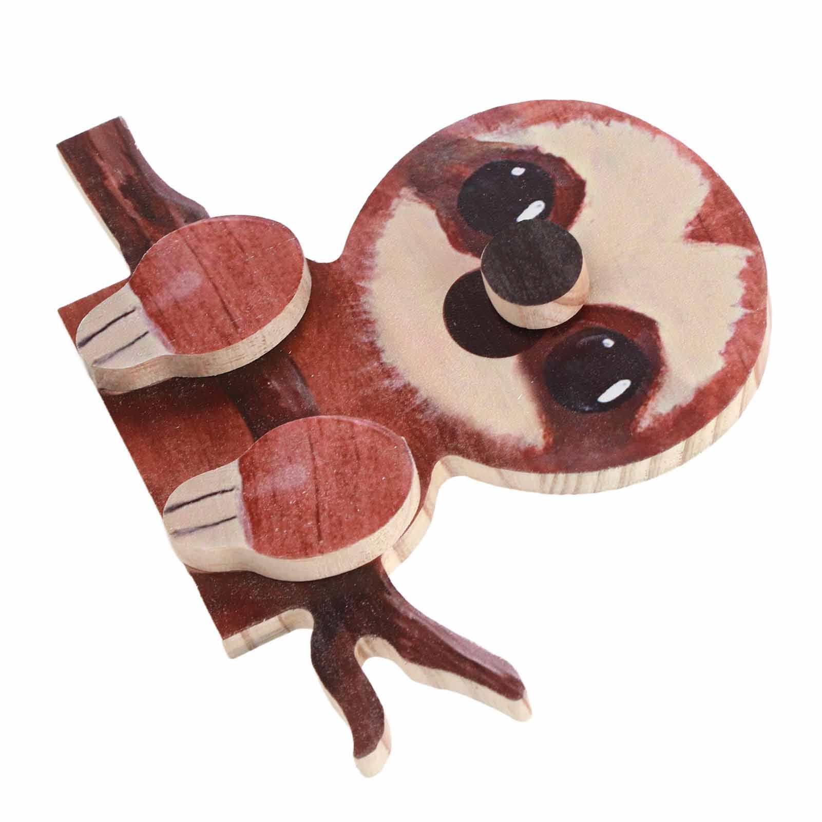 Animal Shape Glasses Holder Unique Beautiful Design Natural Odorless Composite view 8
